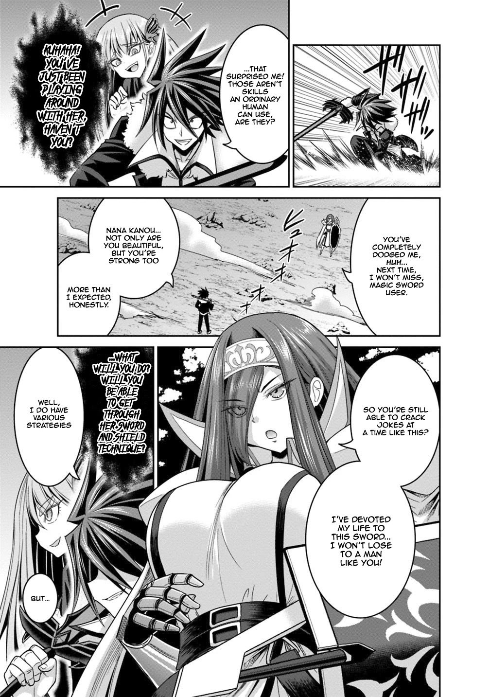 Kujibiki Tokushou Musou Harem-ken Chapter 14.1 page 23 - Chapter 14.1 - 14.2