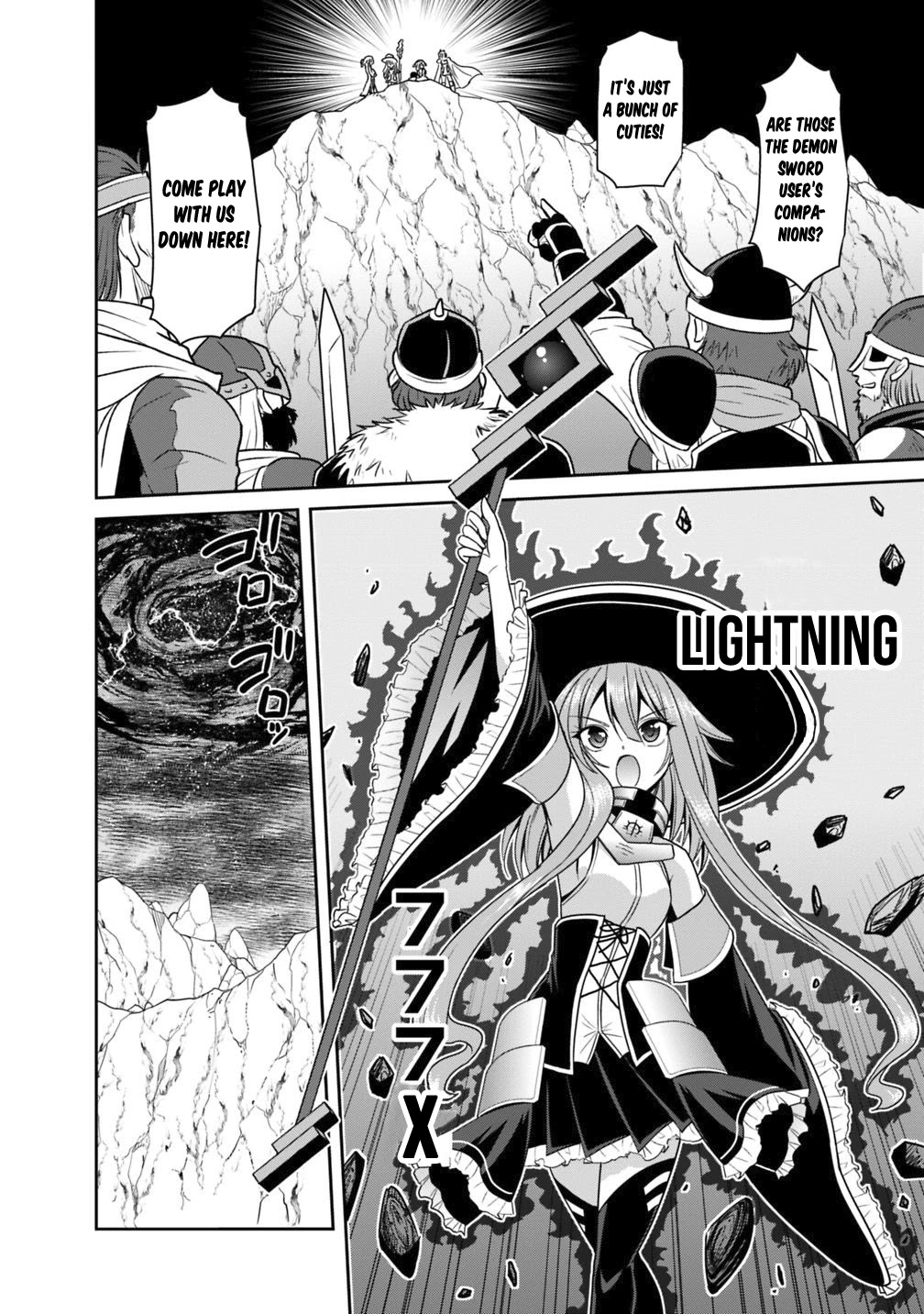 Kujibiki Tokushou Musou Harem-ken Chapter 15.1 page 13 - Chapter 15.1 - 15.2: Brave Women! Put An End To The Barbarian Army's Ambition! Part I