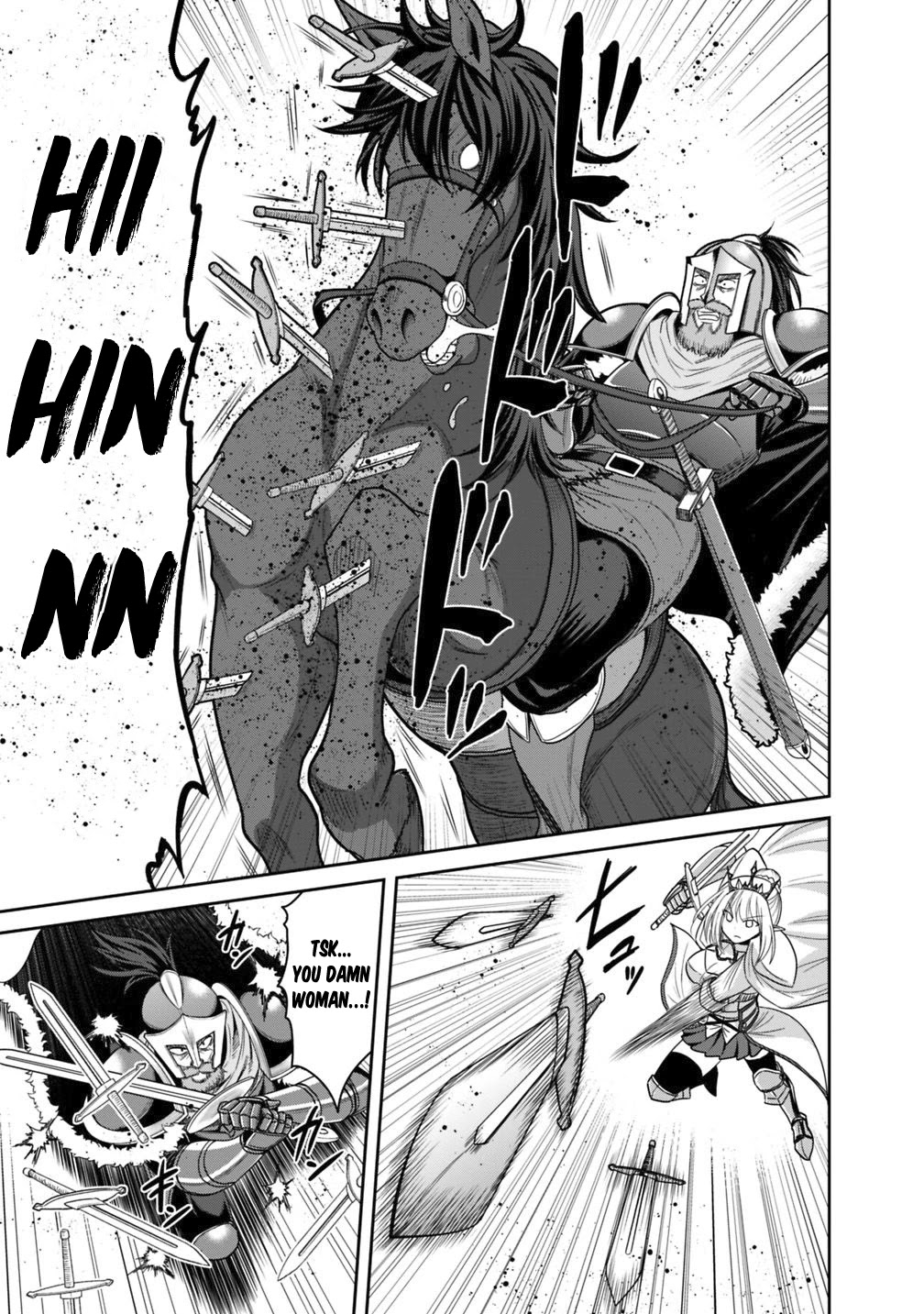Kujibiki Tokushou Musou Harem-ken Chapter 15.1 page 21 - Chapter 15.1 - 15.2: Brave Women! Put An End To The Barbarian Army's Ambition! Part I