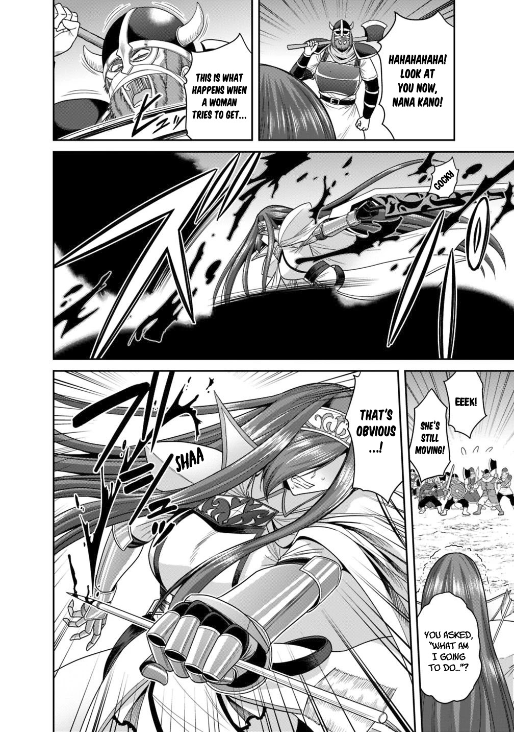Kujibiki Tokushou Musou Harem-ken Chapter 15.1 page 7 - Chapter 15.1 - 15.2: Brave Women! Put An End To The Barbarian Army's Ambition! Part I