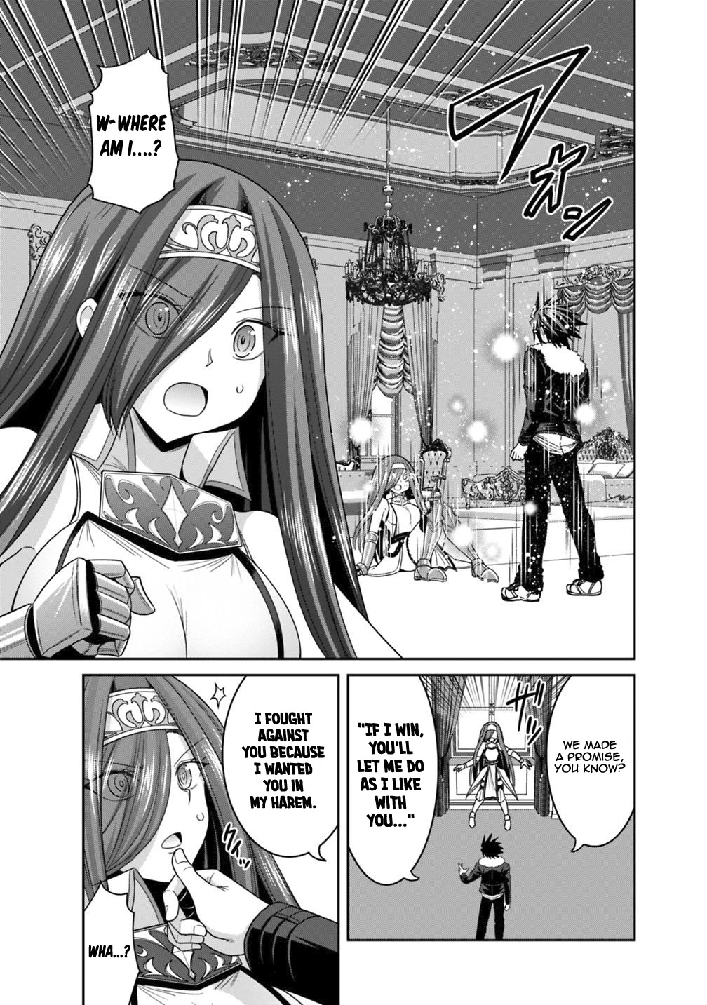 Kujibiki Tokushou Musou Harem-ken Chapter 16.1 page 18 - Chapter 16.1 - 16.2: Duel! The End Of A Match With Their Pride On The Line...