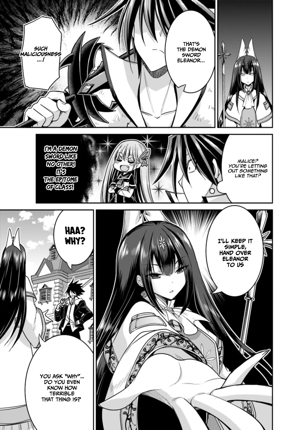 Kujibiki Tokushou Musou Harem-ken Chapter 17.1 page 10 - Chapter 17.1 - 17.2: The Saint's Visit! God's Blessing Vs 777-Fold Part I
