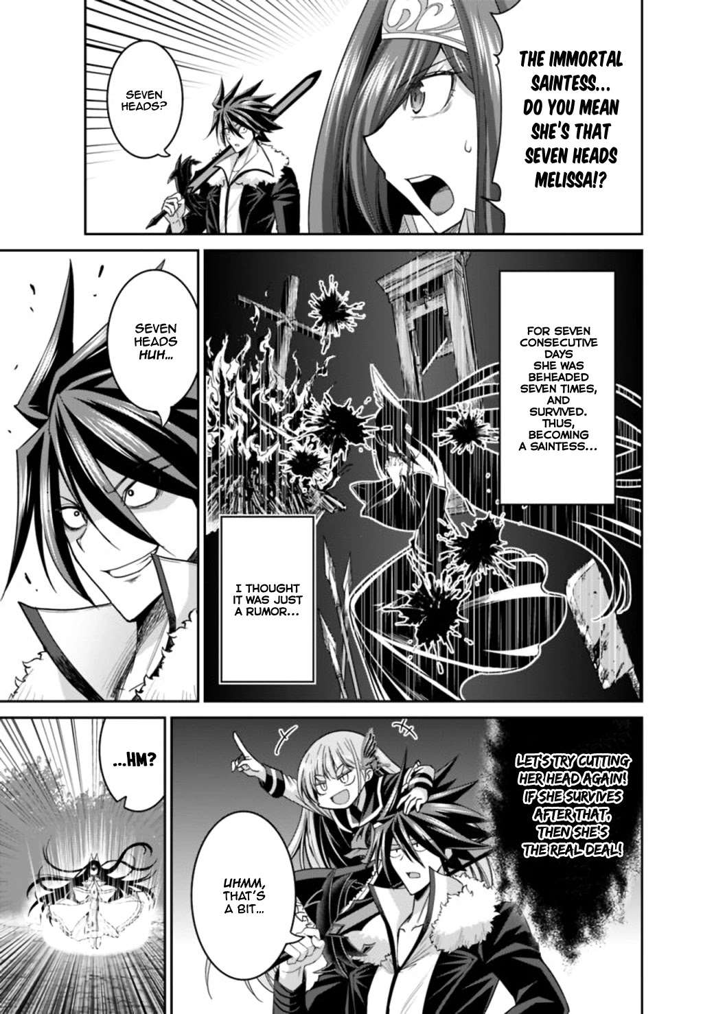 Kujibiki Tokushou Musou Harem-ken Chapter 17.1 page 21 - Chapter 17.1 - 17.2: The Saint's Visit! God's Blessing Vs 777-Fold Part I