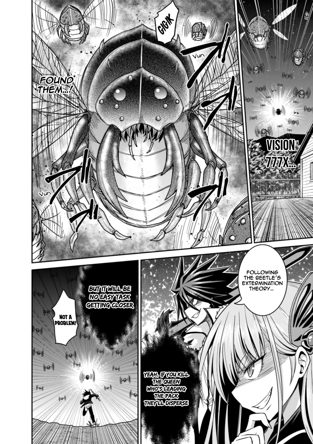 Kujibiki Tokushou Musou Harem-ken Chapter 18.1 page 22 - Chapter 18.1 - 18.2: Fight Together! Indestructible Courage And Immortal Purity Of Heart! Part I