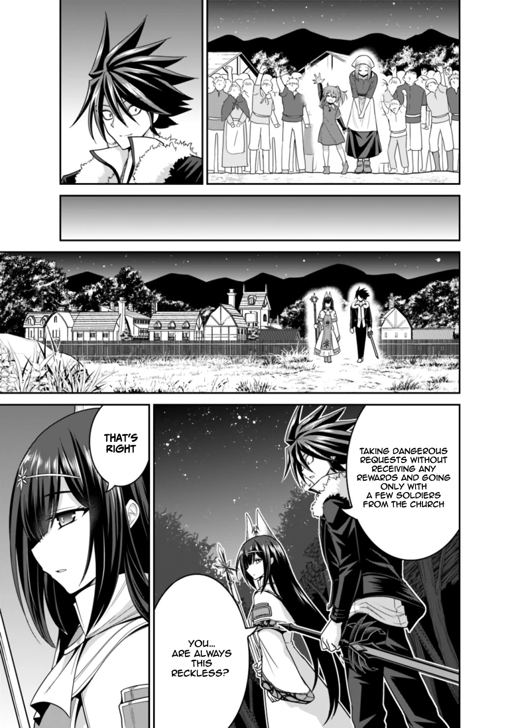 Kujibiki Tokushou Musou Harem-ken Chapter 18.1 page 6 - Chapter 18.1 - 18.2: Fight Together! Indestructible Courage And Immortal Purity Of Heart! Part I