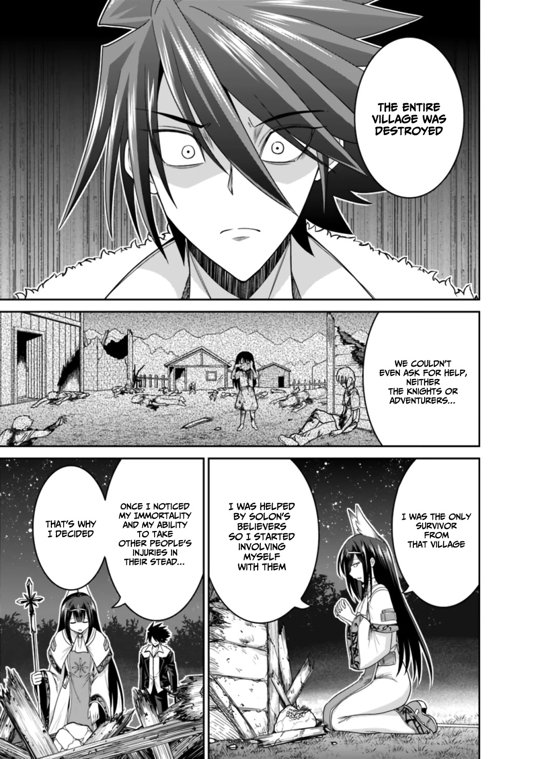 Kujibiki Tokushou Musou Harem-ken Chapter 18.1 page 8 - Chapter 18.1 - 18.2: Fight Together! Indestructible Courage And Immortal Purity Of Heart! Part I