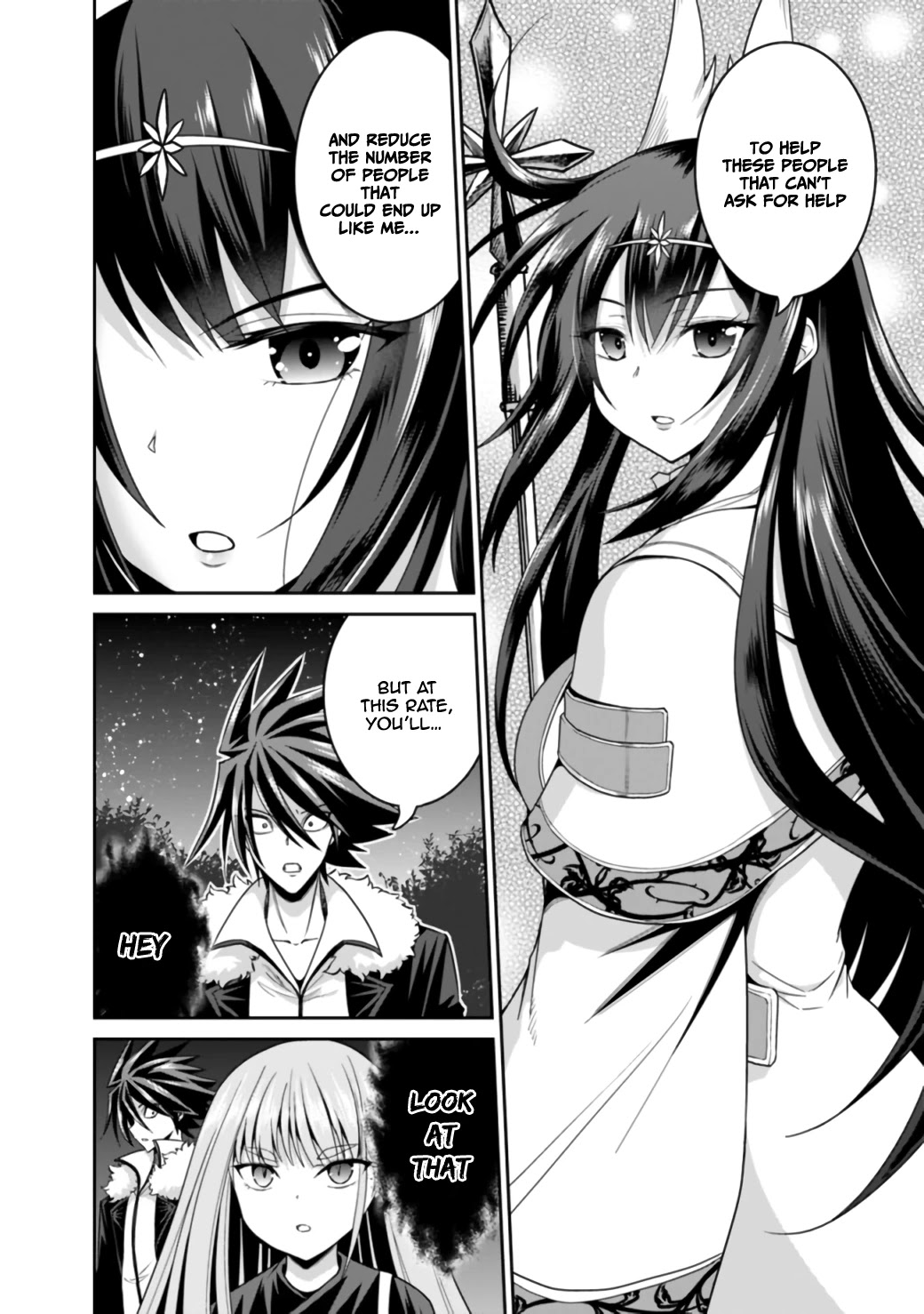 Kujibiki Tokushou Musou Harem-ken Chapter 18.1 page 9 - Chapter 18.1 - 18.2: Fight Together! Indestructible Courage And Immortal Purity Of Heart! Part I
