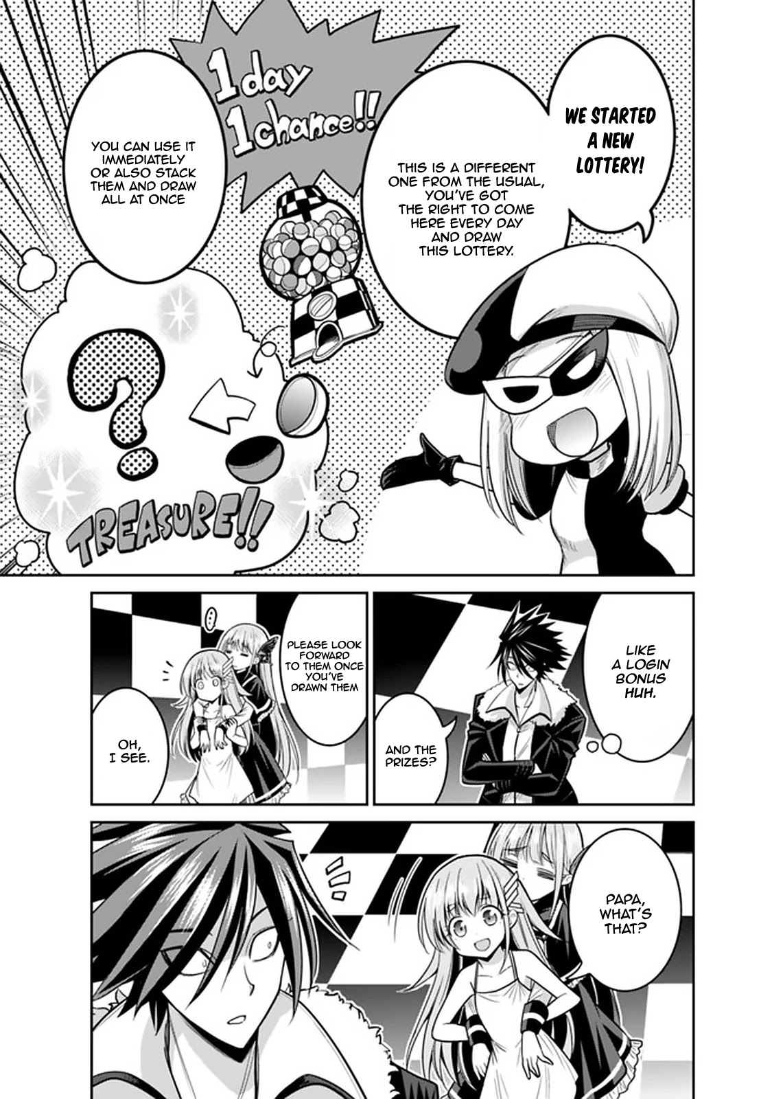 Kujibiki Tokushou Musou Harem-ken Chapter 20.1 page 8 - Chapter 20.1 - 20.2: Love's Proof! The Name's Hikari! Part I