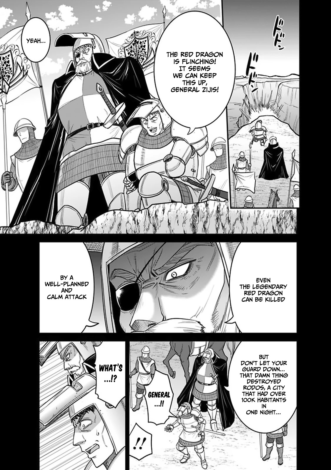 Kujibiki Tokushou Musou Harem-ken Chapter 21.1 page 12 - Chapter 21.1 - 21.2: Desperation! The red dragon Attacks! Part I