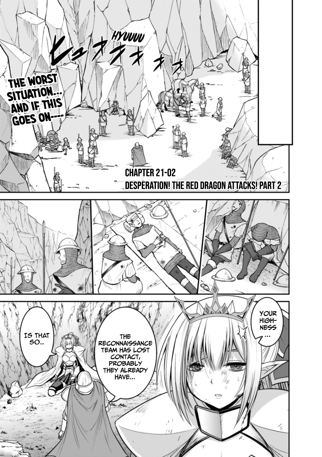 Kujibiki Tokushou Musou Harem-ken Chapter 21.1 page 23 - Chapter 21.1 - 21.2: Desperation! The red dragon Attacks! Part I