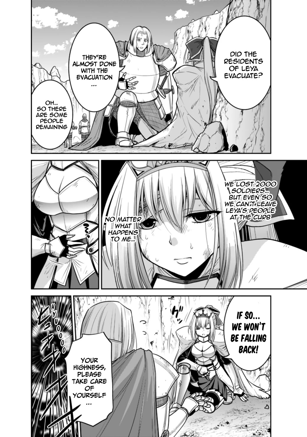 Kujibiki Tokushou Musou Harem-ken Chapter 21.1 page 24 - Chapter 21.1 - 21.2: Desperation! The red dragon Attacks! Part I