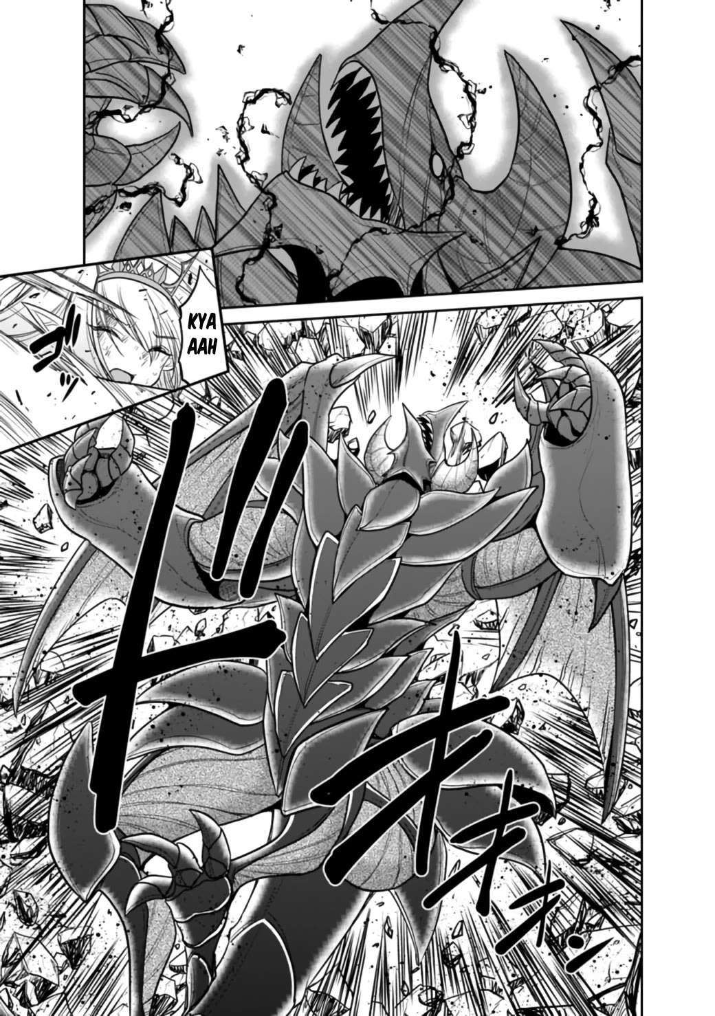 Kujibiki Tokushou Musou Harem-ken Chapter 21.1 page 32 - Chapter 21.1 - 21.2: Desperation! The red dragon Attacks! Part I