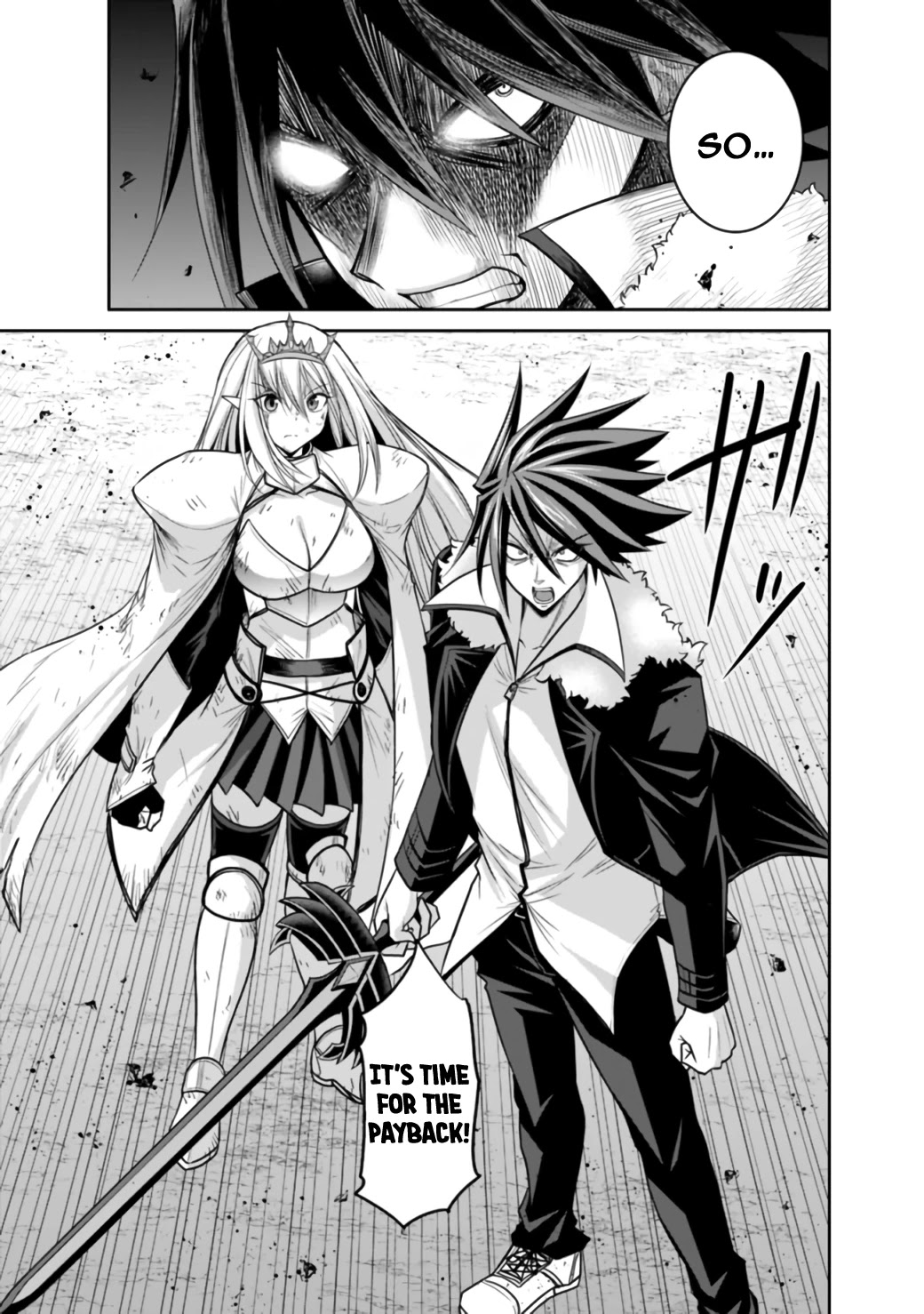 Kujibiki Tokushou Musou Harem-ken Chapter 21.1 page 36 - Chapter 21.1 - 21.2: Desperation! The red dragon Attacks! Part I