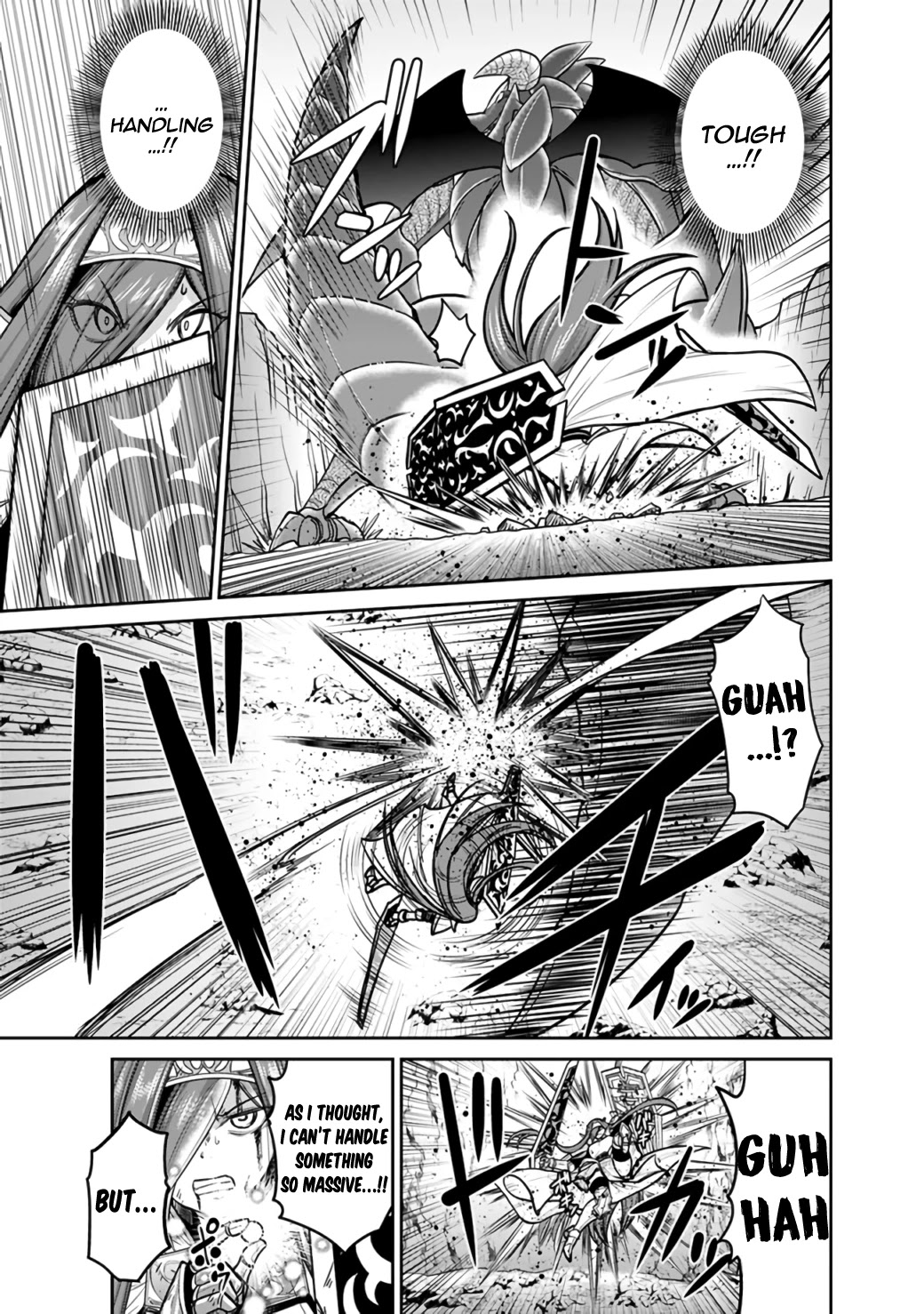 Kujibiki Tokushou Musou Harem-ken Chapter 22.1 page 13 - Chapter 22.1 - 22.2: Assault! Appalling Red Dragon!