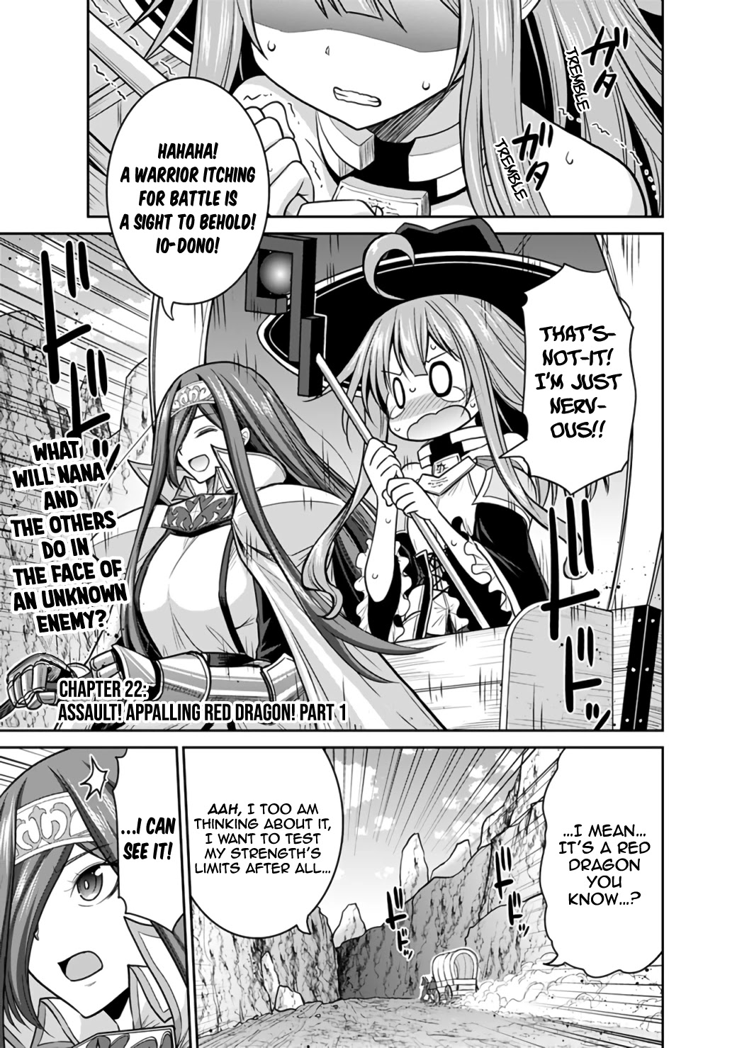 Kujibiki Tokushou Musou Harem-ken Chapter 22.1 page 2 - Chapter 22.1 - 22.2: Assault! Appalling Red Dragon!