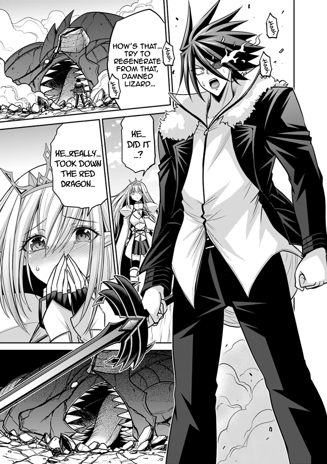 Kujibiki Tokushou Musou Harem-ken Chapter 22.1 page 27 - Chapter 22.1 - 22.2: Assault! Appalling Red Dragon!