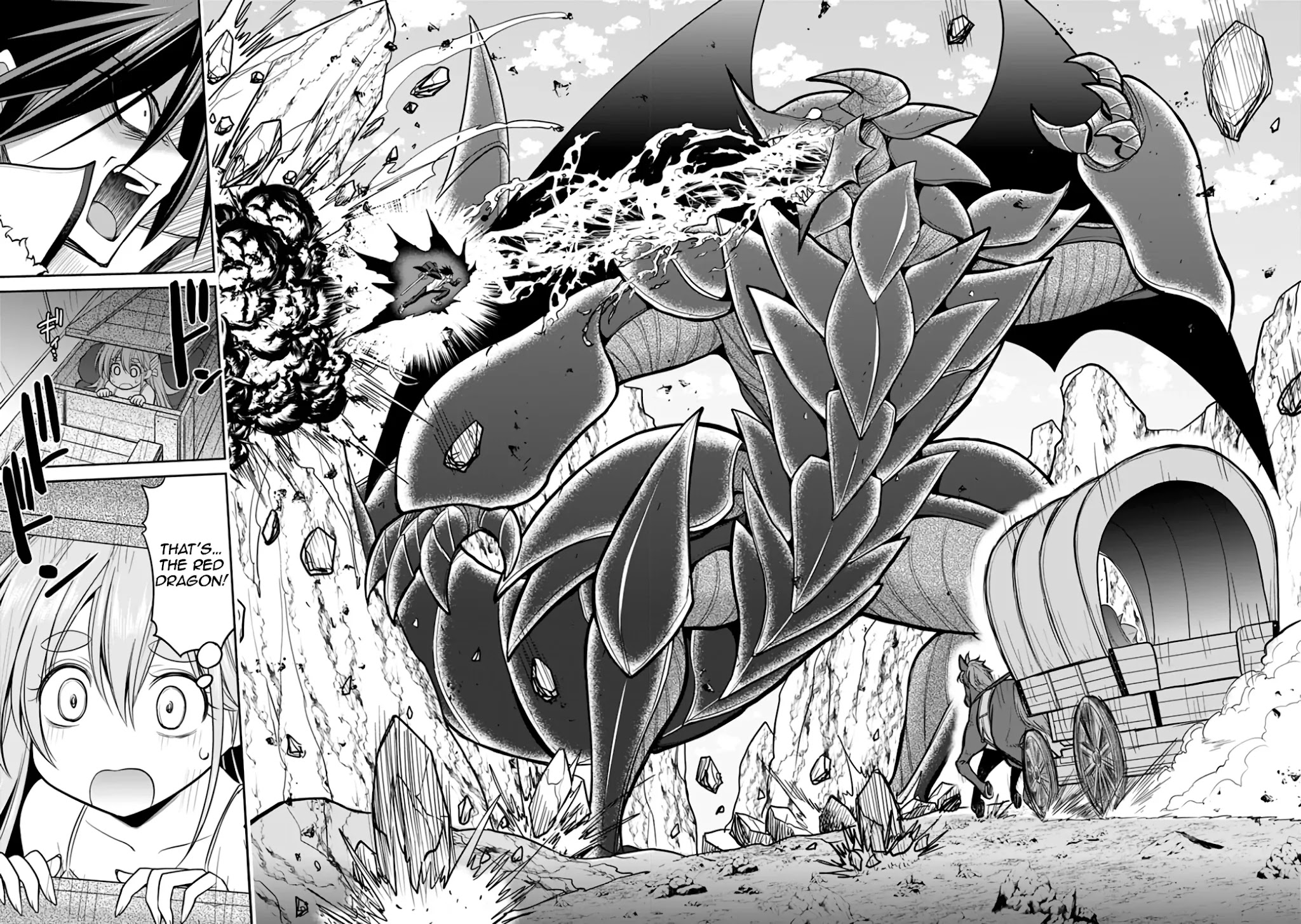 Kujibiki Tokushou Musou Harem-ken Chapter 22.1 page 3 - Chapter 22.1 - 22.2: Assault! Appalling Red Dragon!