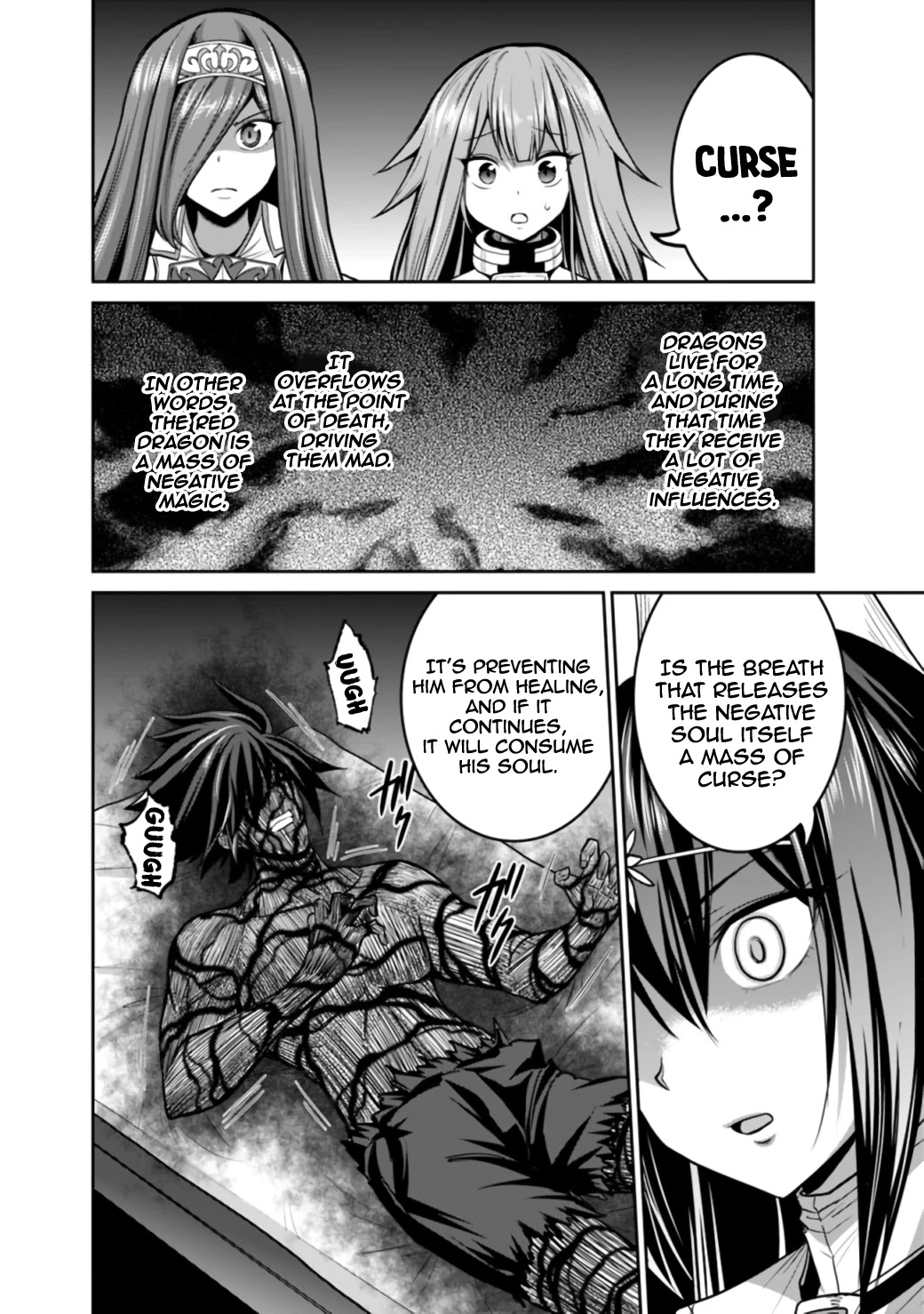Kujibiki Tokushou Musou Harem-ken Chapter 23.1 page 15 - Chapter 23.1 - 23.2: The 777x man falls in the flames! Part 1