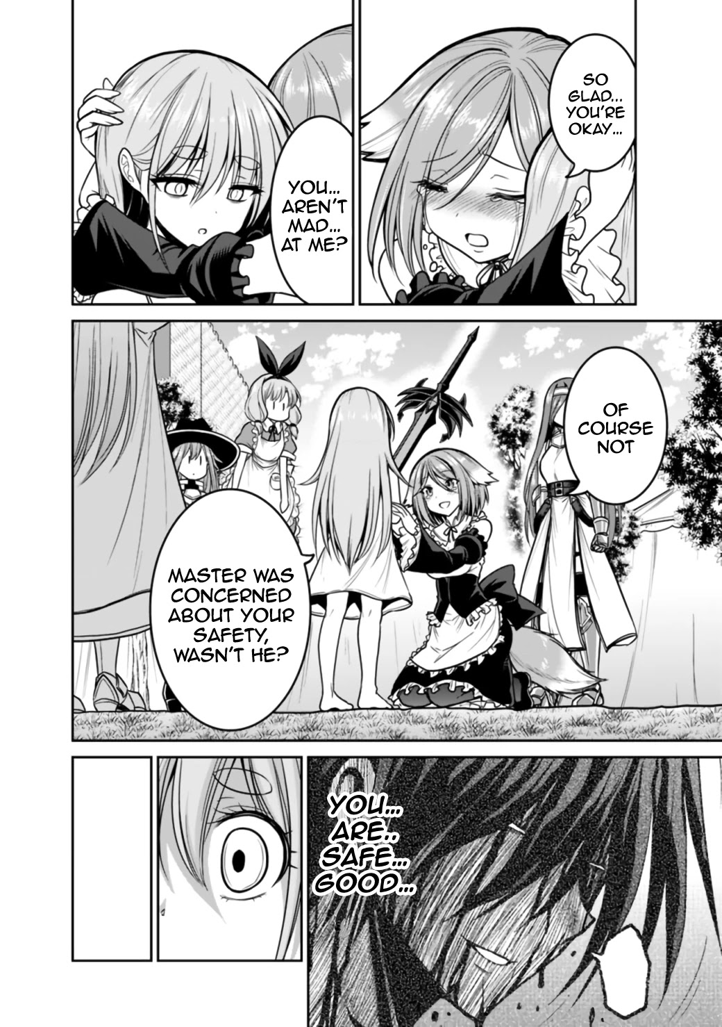 Kujibiki Tokushou Musou Harem-ken Chapter 23.1 page 24 - Chapter 23.1 - 23.2: The 777x man falls in the flames! Part 1