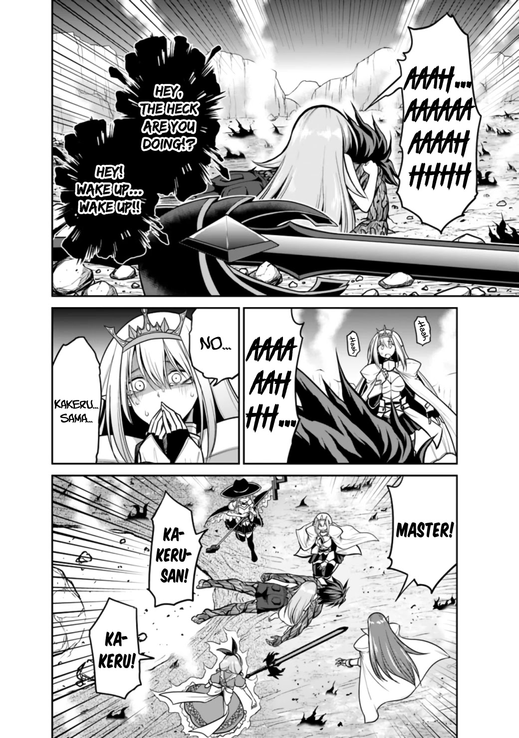 Kujibiki Tokushou Musou Harem-ken Chapter 23.1 page 7 - Chapter 23.1 - 23.2: The 777x man falls in the flames! Part 1