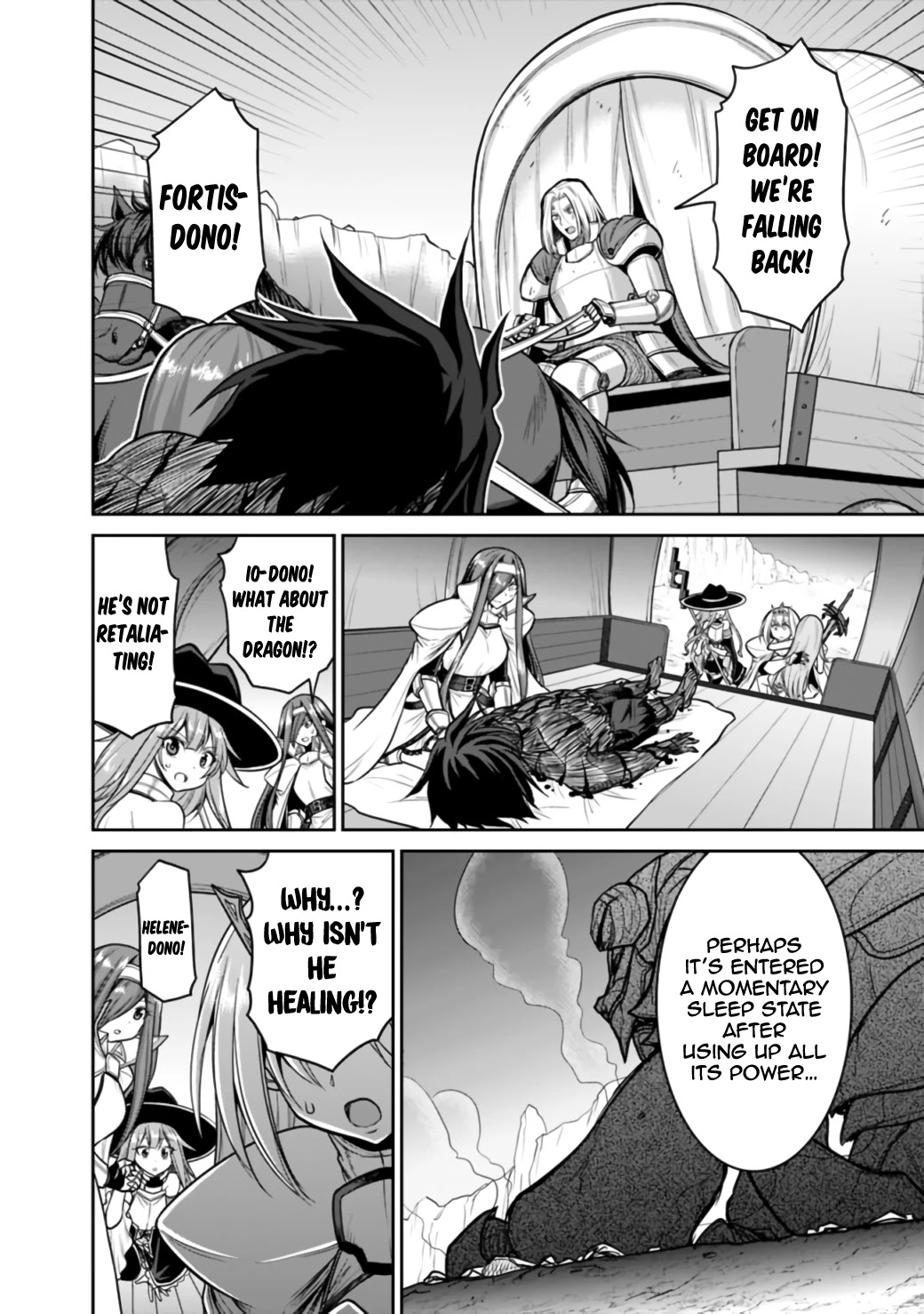 Kujibiki Tokushou Musou Harem-ken Chapter 23.1 page 9 - Chapter 23.1 - 23.2: The 777x man falls in the flames! Part 1