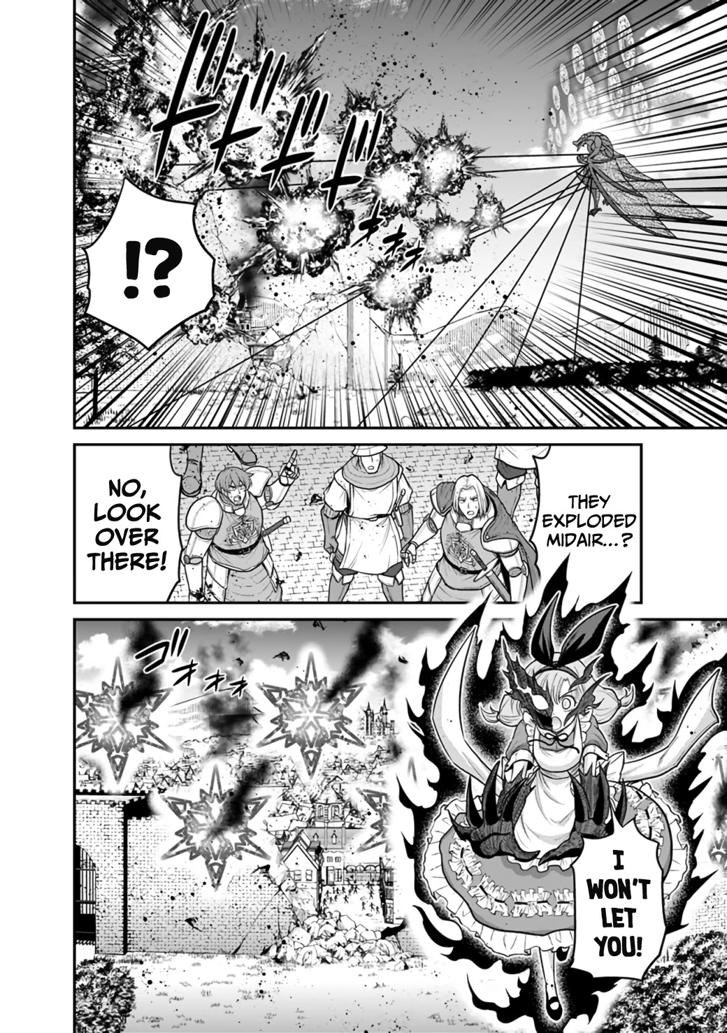 Kujibiki Tokushou Musou Harem-ken Chapter 25.1 page 11 - Chapter 25.1 - 25.2: Hold the Light in Both Hands! Rise again, 777x Man!