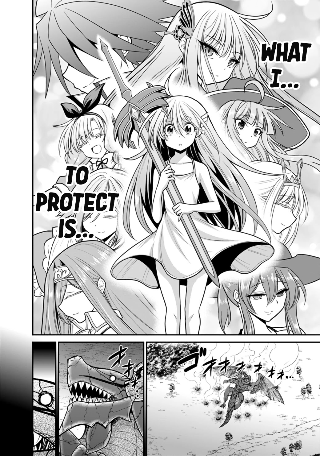 Kujibiki Tokushou Musou Harem-ken Chapter 25.1 page 15 - Chapter 25.1 - 25.2: Hold the Light in Both Hands! Rise again, 777x Man!