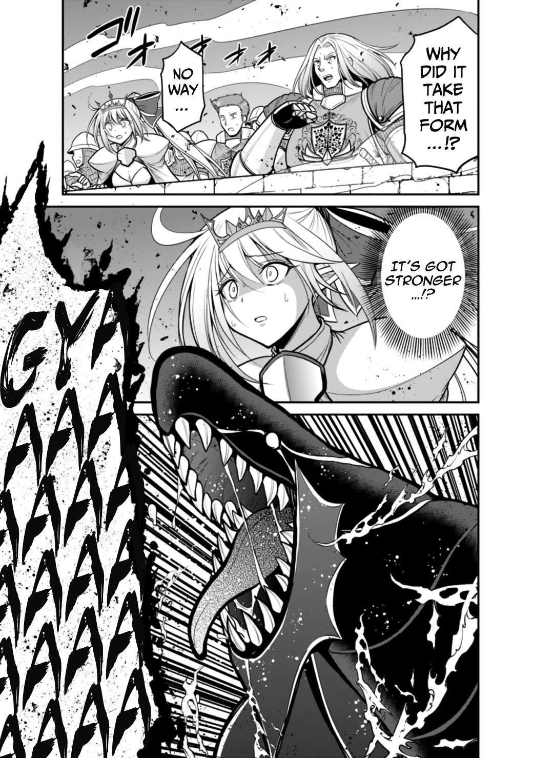 Kujibiki Tokushou Musou Harem-ken Chapter 25.1 page 21 - Chapter 25.1 - 25.2: Hold the Light in Both Hands! Rise again, 777x Man!