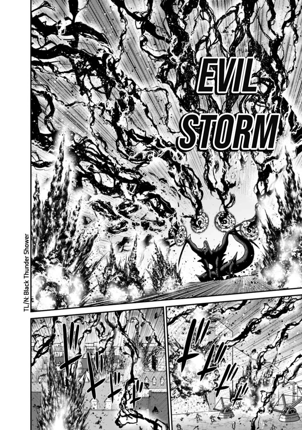 Kujibiki Tokushou Musou Harem-ken Chapter 25.1 page 22 - Chapter 25.1 - 25.2: Hold the Light in Both Hands! Rise again, 777x Man!