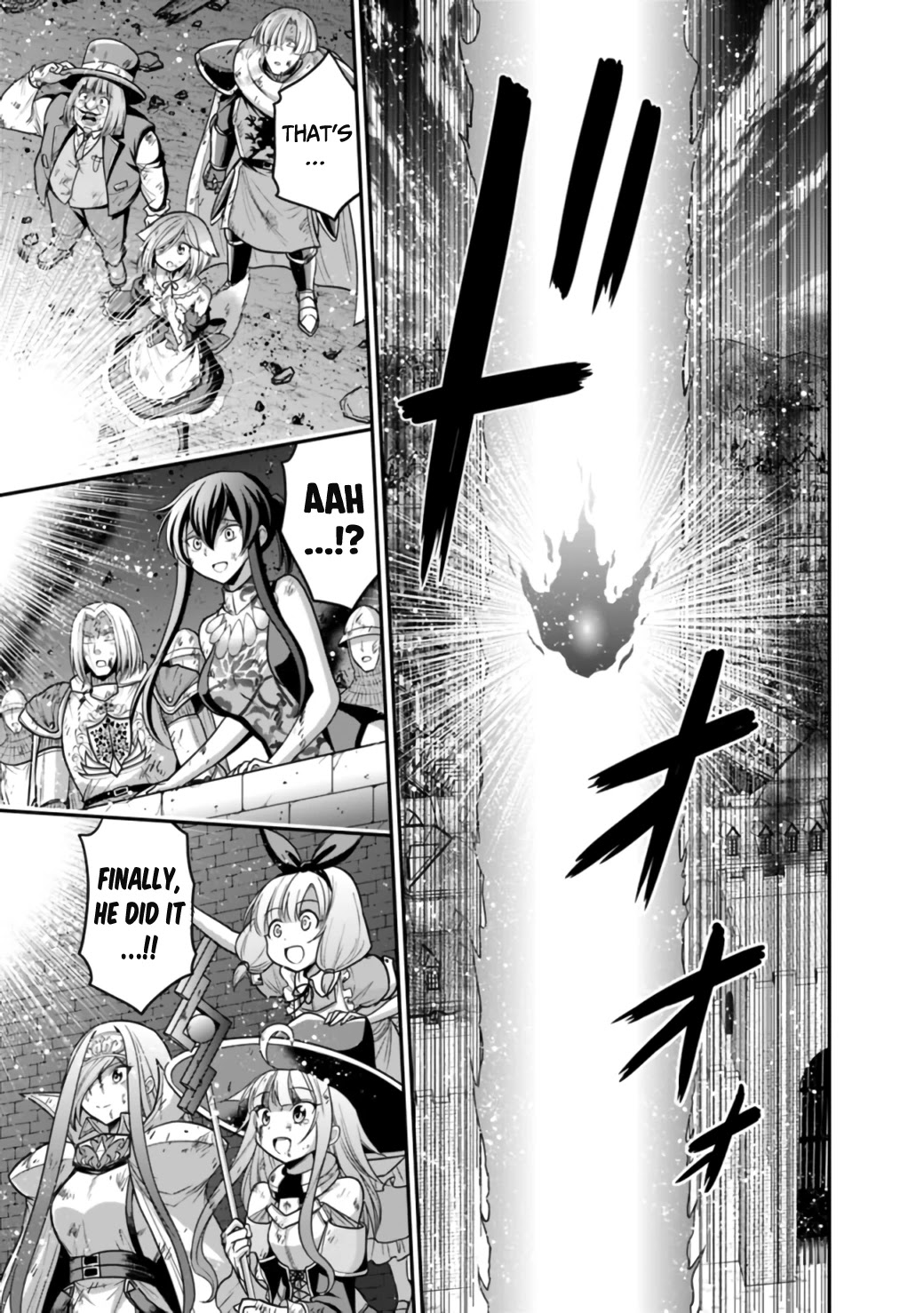 Kujibiki Tokushou Musou Harem-ken Chapter 25.1 page 31 - Chapter 25.1 - 25.2: Hold the Light in Both Hands! Rise again, 777x Man!