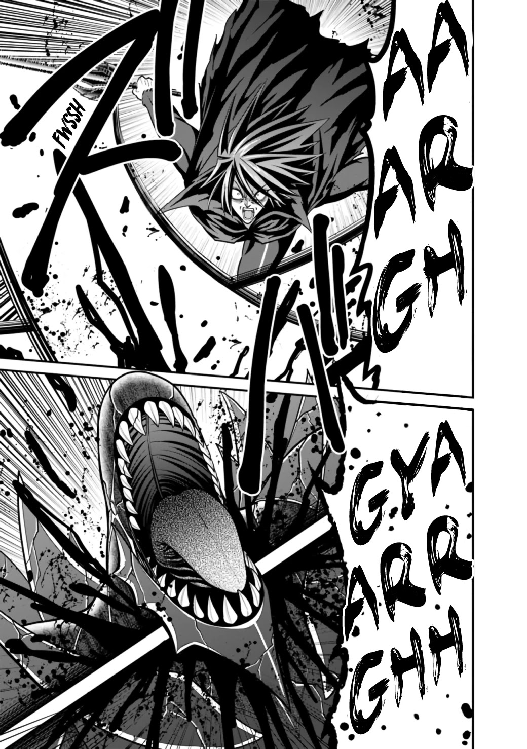 Kujibiki Tokushou Musou Harem-ken Chapter 26.1 page 31 - Chapter 26.1 - 26.2: Farewell, Crimson Dragon! Astonishing, Superb, Two Demon Sword Style!