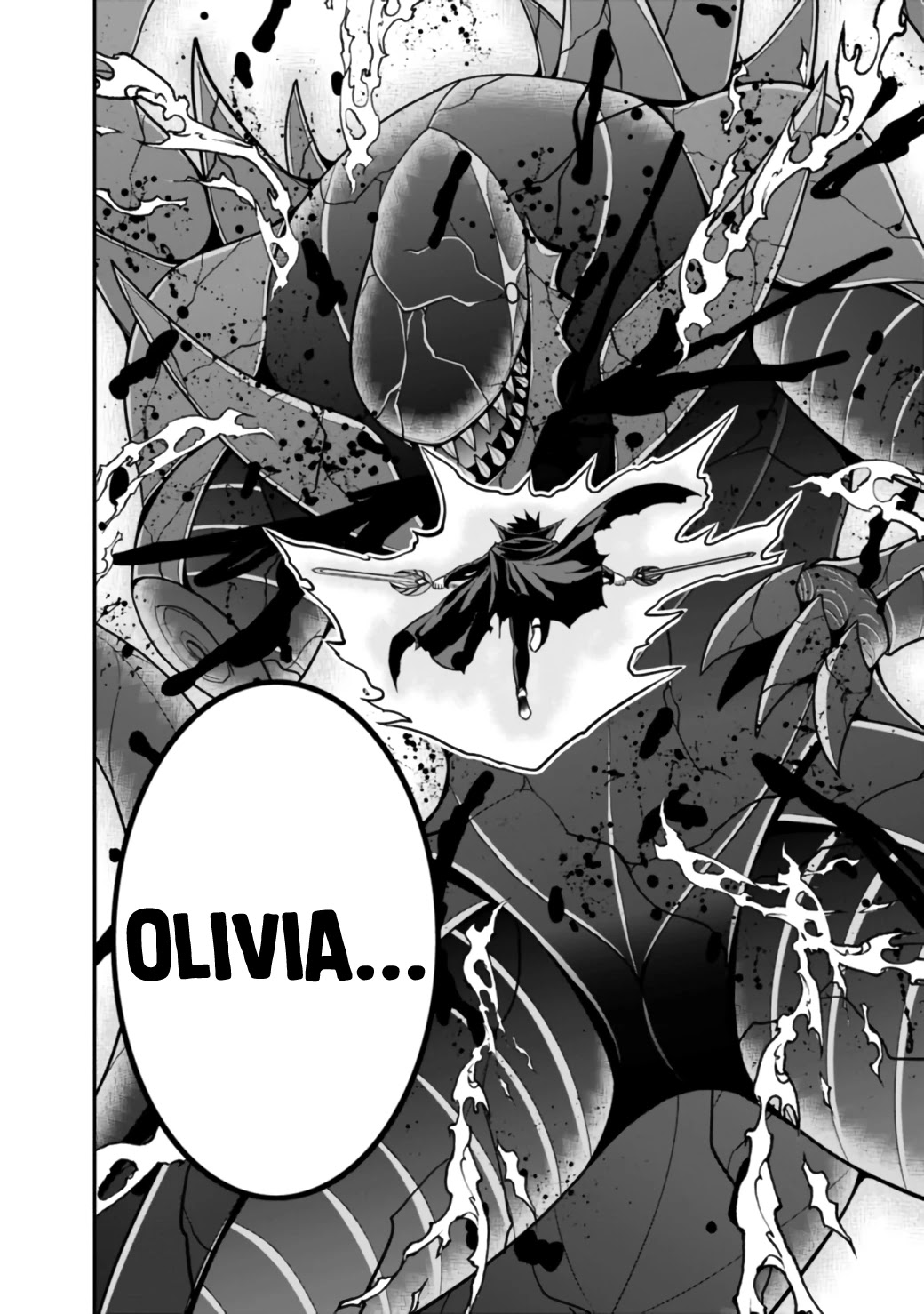 Kujibiki Tokushou Musou Harem-ken Chapter 26.1 page 32 - Chapter 26.1 - 26.2: Farewell, Crimson Dragon! Astonishing, Superb, Two Demon Sword Style!