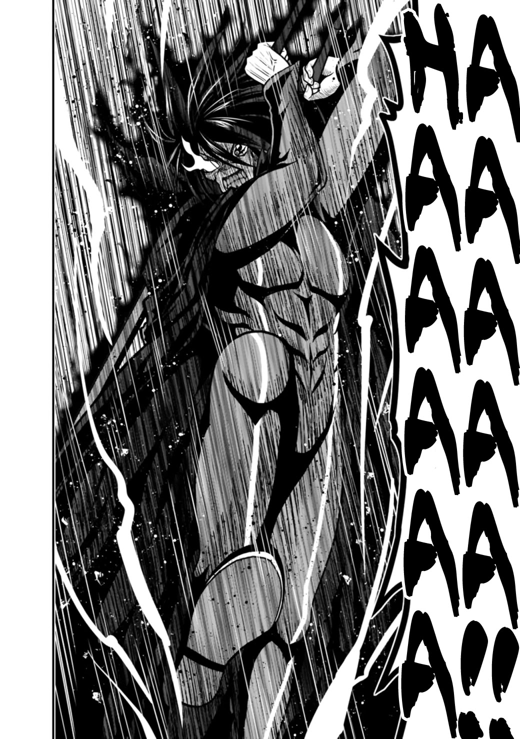 Kujibiki Tokushou Musou Harem-ken Chapter 26.1 page 34 - Chapter 26.1 - 26.2: Farewell, Crimson Dragon! Astonishing, Superb, Two Demon Sword Style!