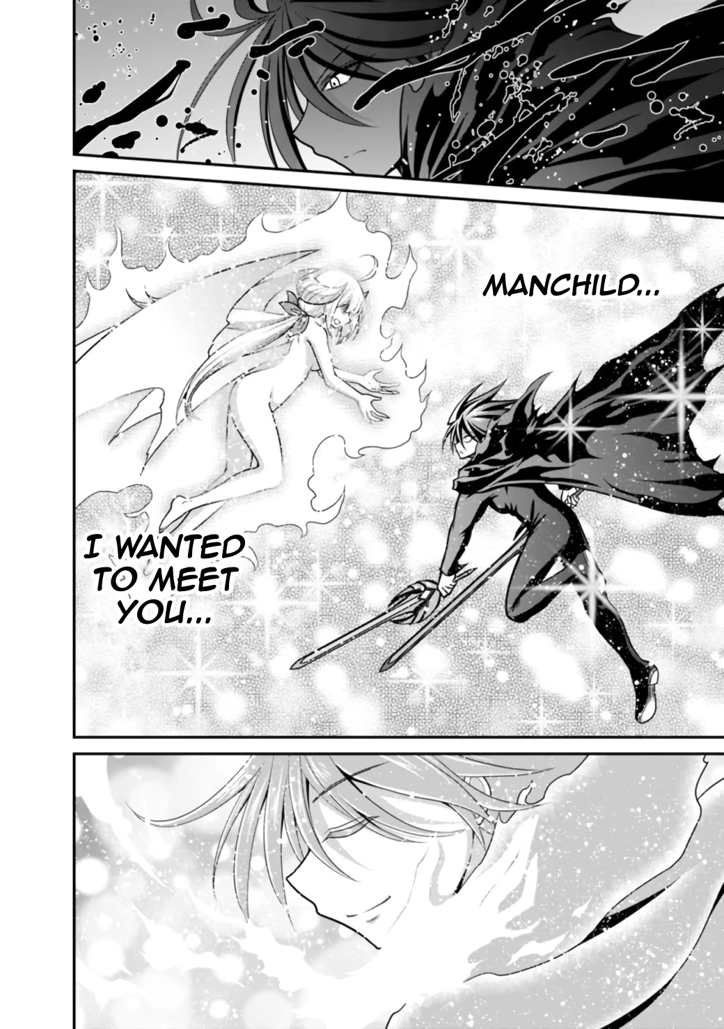 Kujibiki Tokushou Musou Harem-ken Chapter 26.1 page 36 - Chapter 26.1 - 26.2: Farewell, Crimson Dragon! Astonishing, Superb, Two Demon Sword Style!