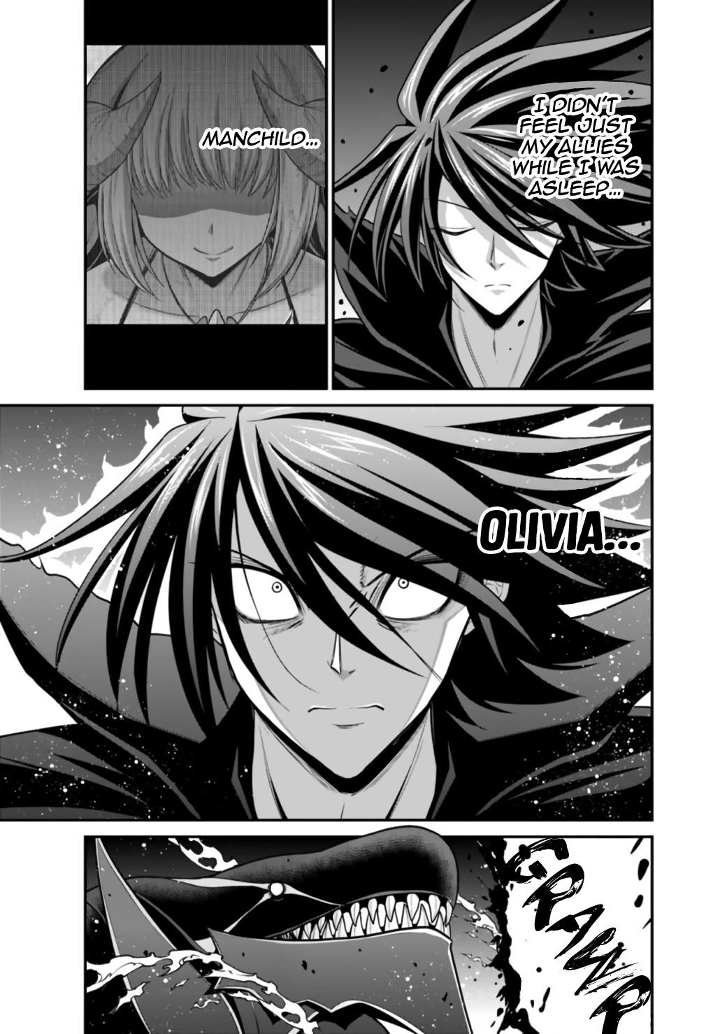 Kujibiki Tokushou Musou Harem-ken Chapter 26.1 page 6 - Chapter 26.1 - 26.2: Farewell, Crimson Dragon! Astonishing, Superb, Two Demon Sword Style!