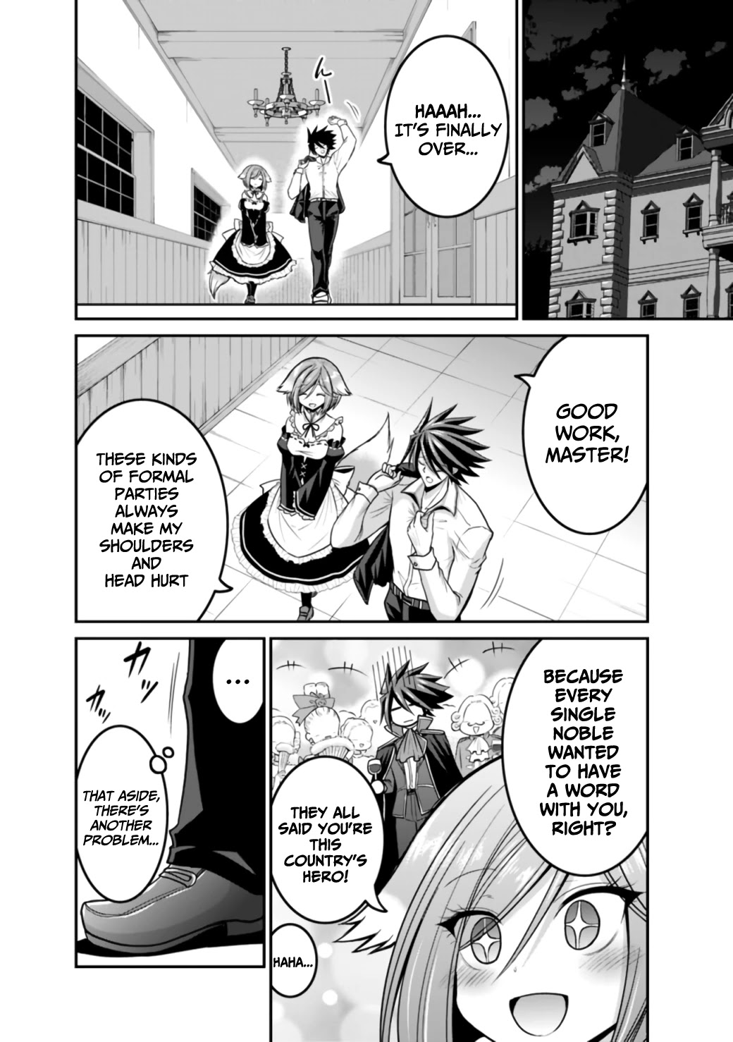 Kujibiki Tokushou Musou Harem-ken Chapter 27.1 page 11 - Chapter 27.1 - 27.2: To my beloved ones...We'll keep overcoming any hardships ♥