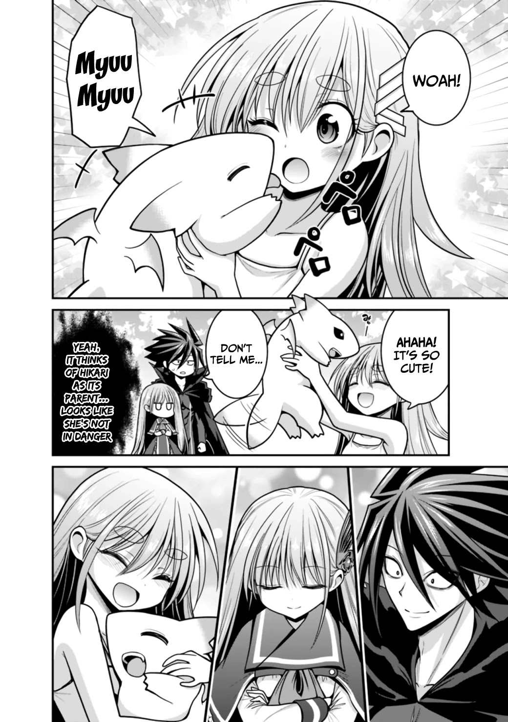 Kujibiki Tokushou Musou Harem-ken Chapter 27.1 page 7 - Chapter 27.1 - 27.2: To my beloved ones...We'll keep overcoming any hardships ♥