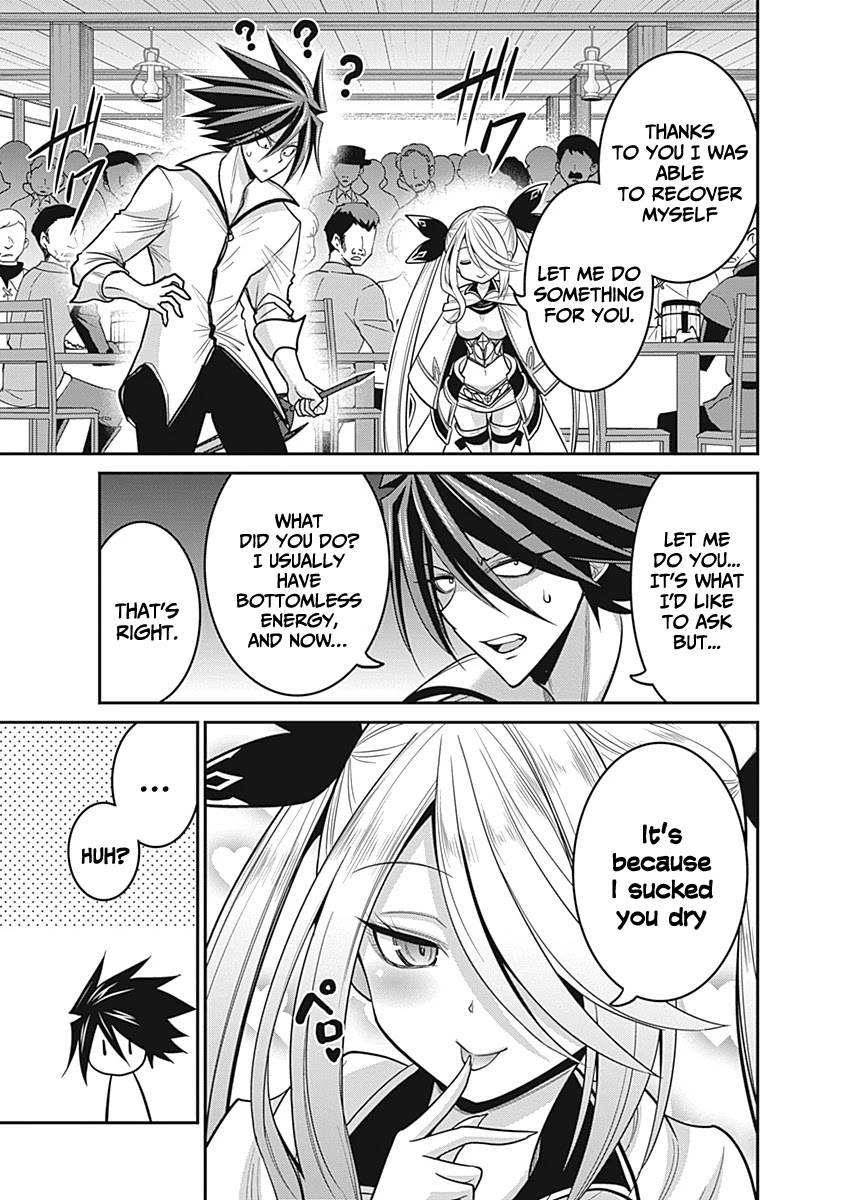 Kujibiki Tokushou Musou Harem-ken Chapter 28 page 14 - Chapter 28: A new battle! The enchantress and the stolen energy!
