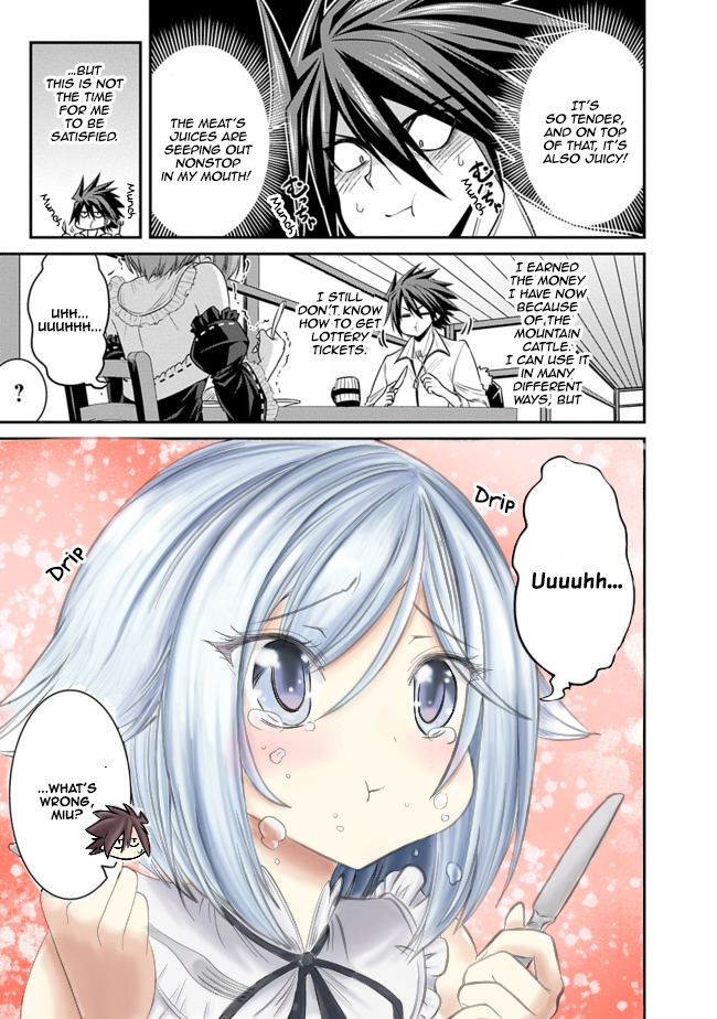 Kujibiki Tokushou Musou Harem-ken Chapter 3.1 page 8 - Chapter 3.1 - 3.2: By exterminating bad guys, lottery tickets will increase! - Part 1