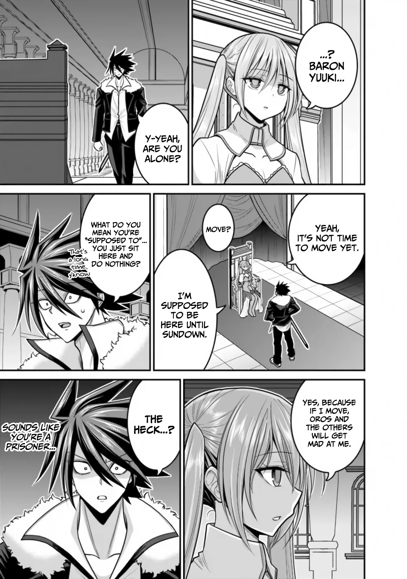 Kujibiki Tokushou Musou Harem-ken Chapter 30 page 10 - Chapter 30: An unsmiling princess travels the world with the 5th baron!