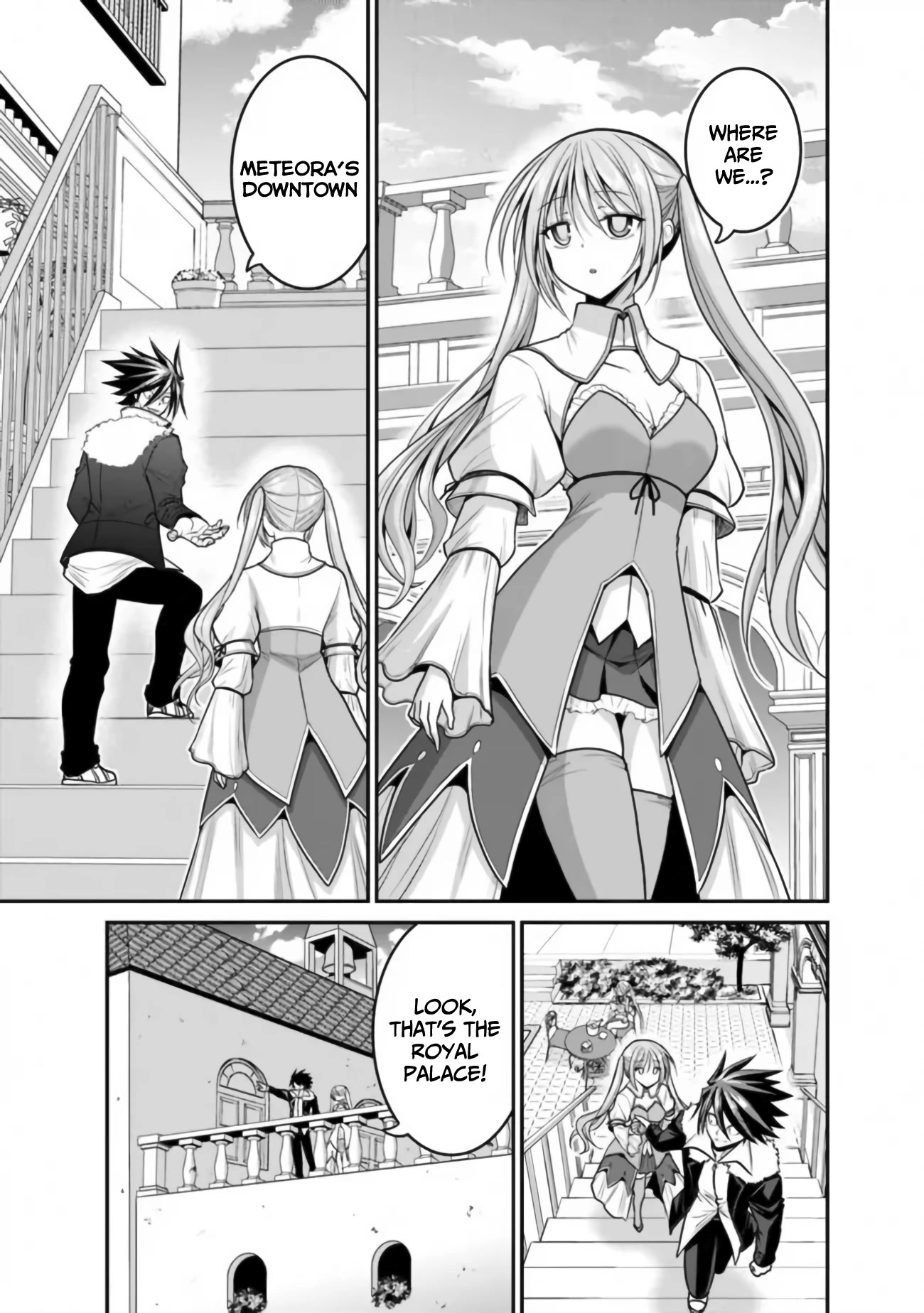 Kujibiki Tokushou Musou Harem-ken Chapter 30 page 14 - Chapter 30: An unsmiling princess travels the world with the 5th baron!