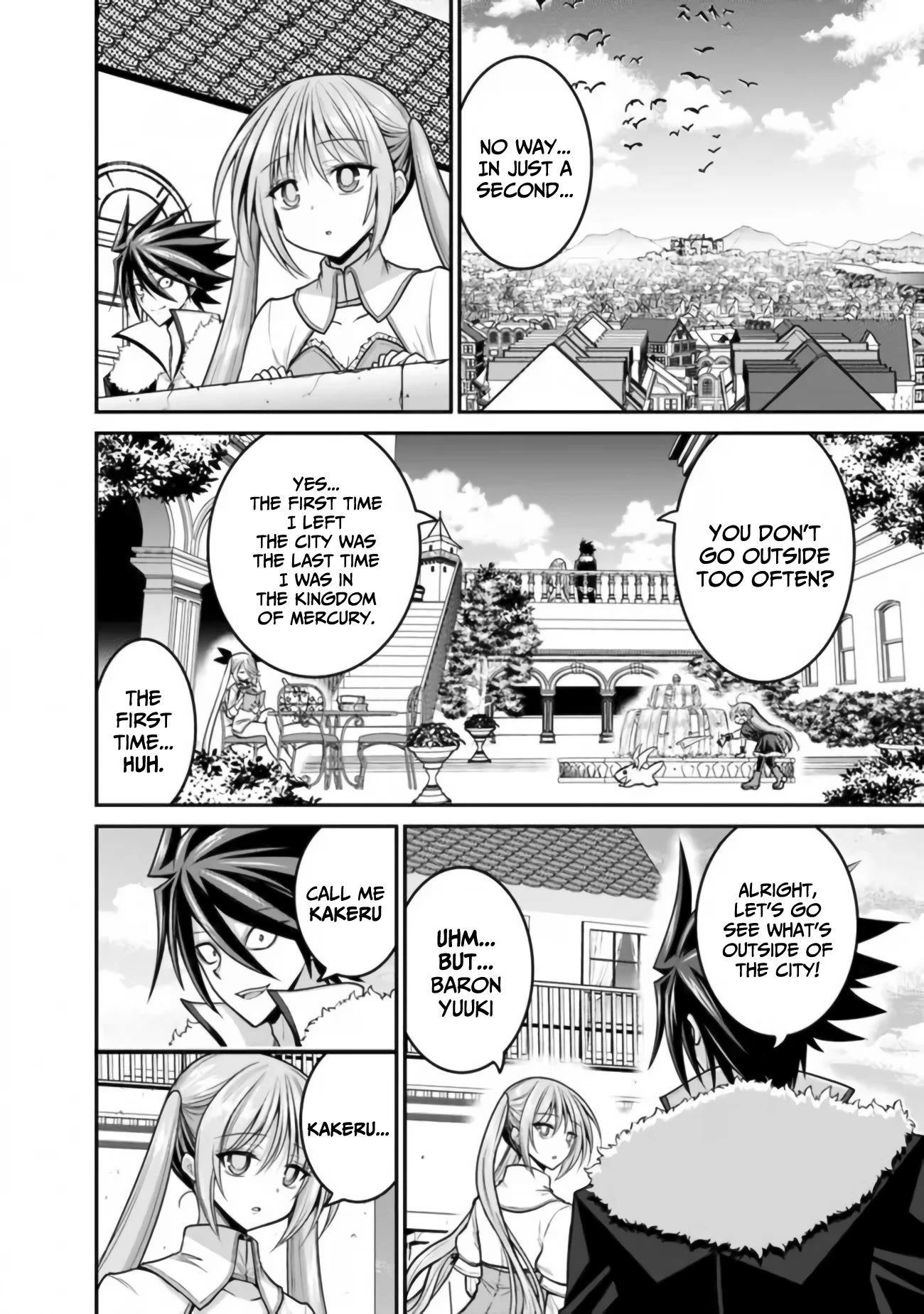 Kujibiki Tokushou Musou Harem-ken Chapter 30 page 15 - Chapter 30: An unsmiling princess travels the world with the 5th baron!