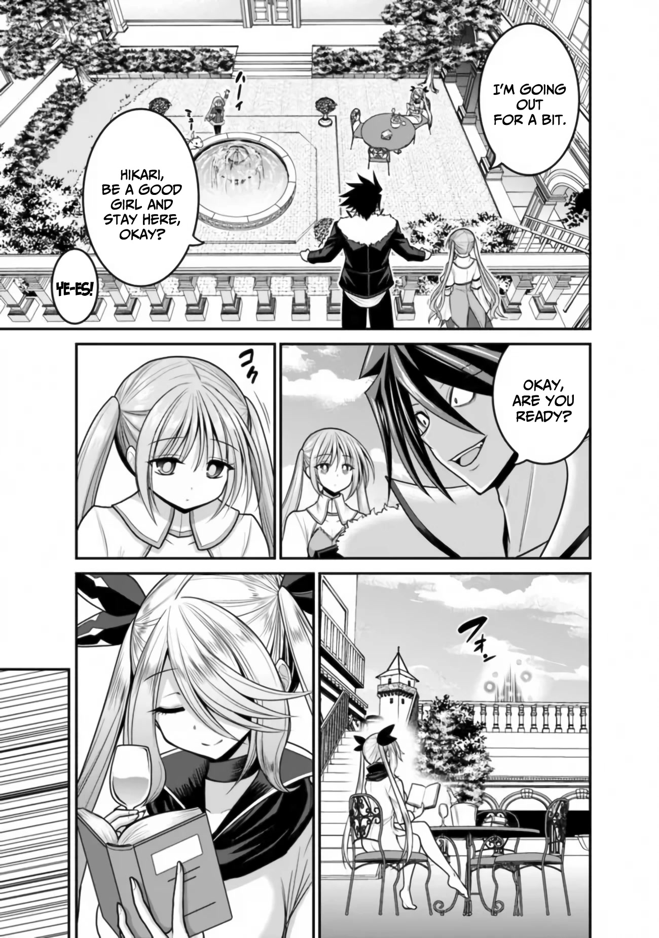 Kujibiki Tokushou Musou Harem-ken Chapter 30 page 16 - Chapter 30: An unsmiling princess travels the world with the 5th baron!