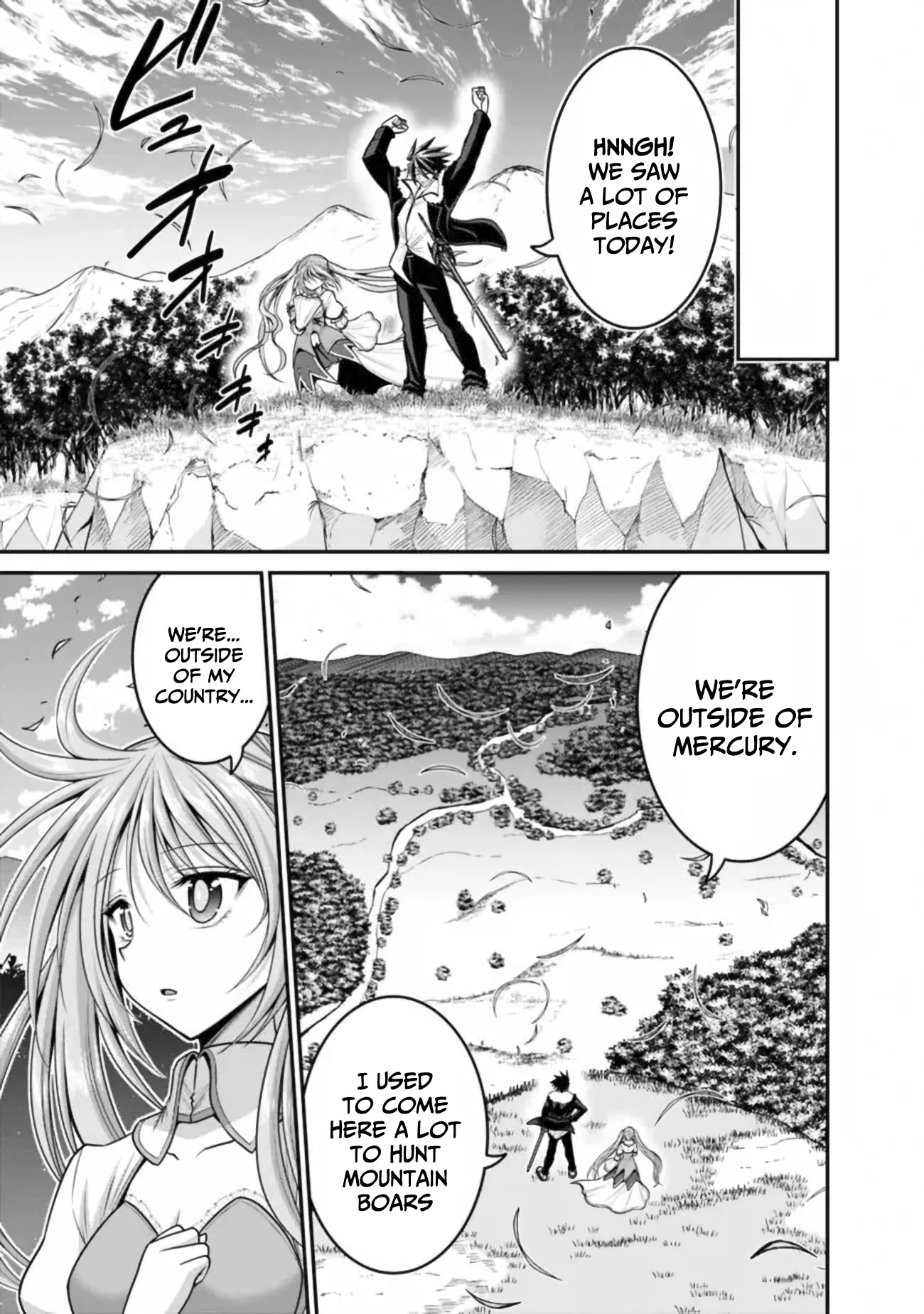 Kujibiki Tokushou Musou Harem-ken Chapter 30 page 21 - Chapter 30: An unsmiling princess travels the world with the 5th baron!