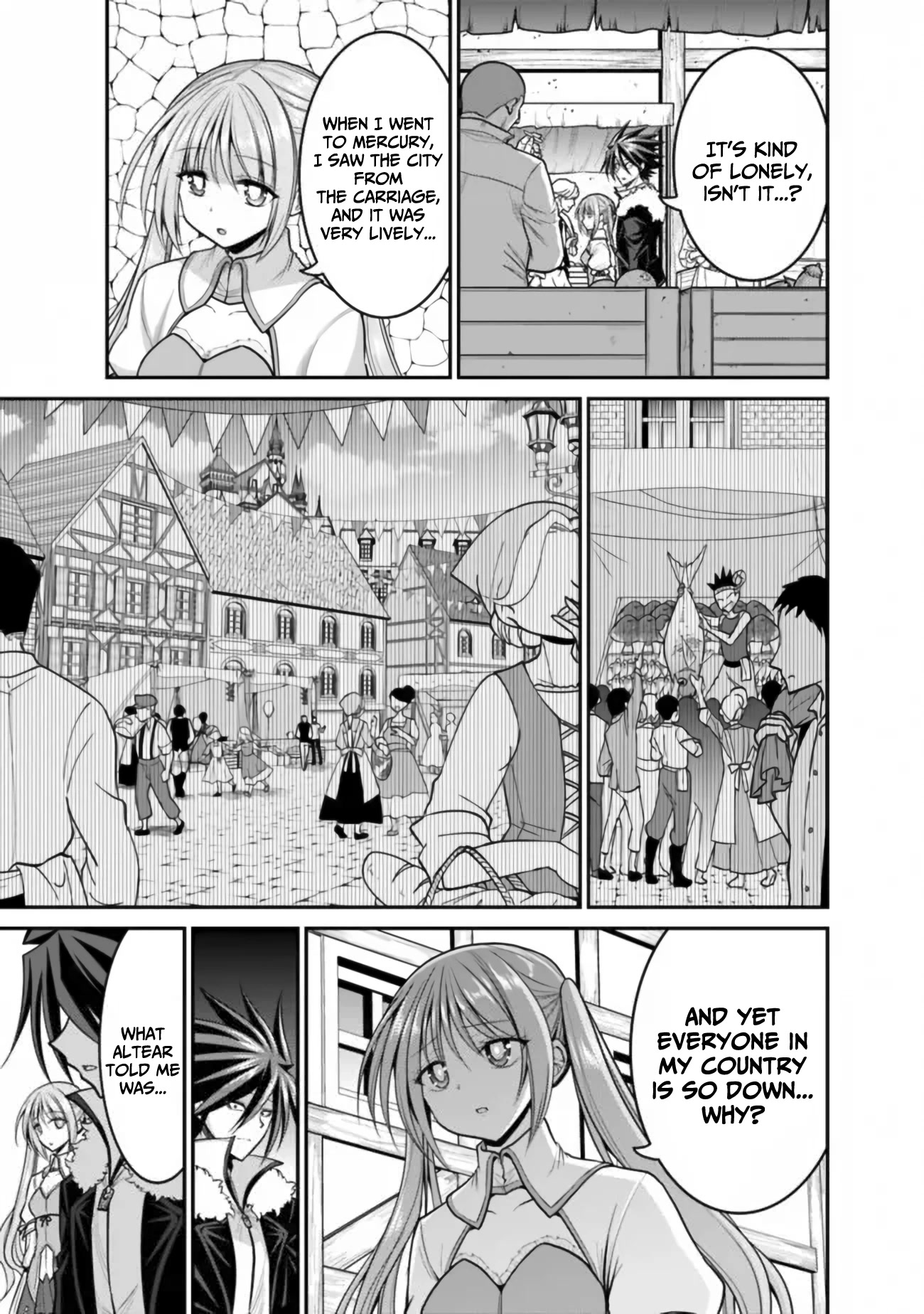 Kujibiki Tokushou Musou Harem-ken Chapter 30 page 27 - Chapter 30: An unsmiling princess travels the world with the 5th baron!