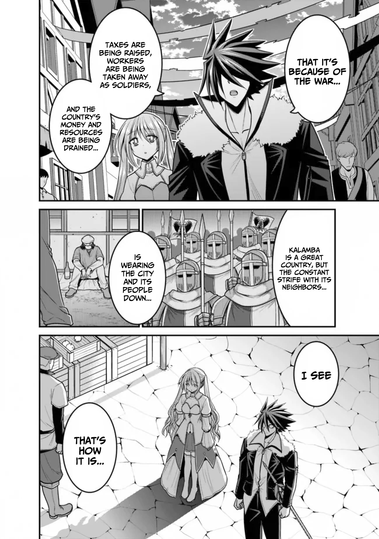 Kujibiki Tokushou Musou Harem-ken Chapter 30 page 28 - Chapter 30: An unsmiling princess travels the world with the 5th baron!