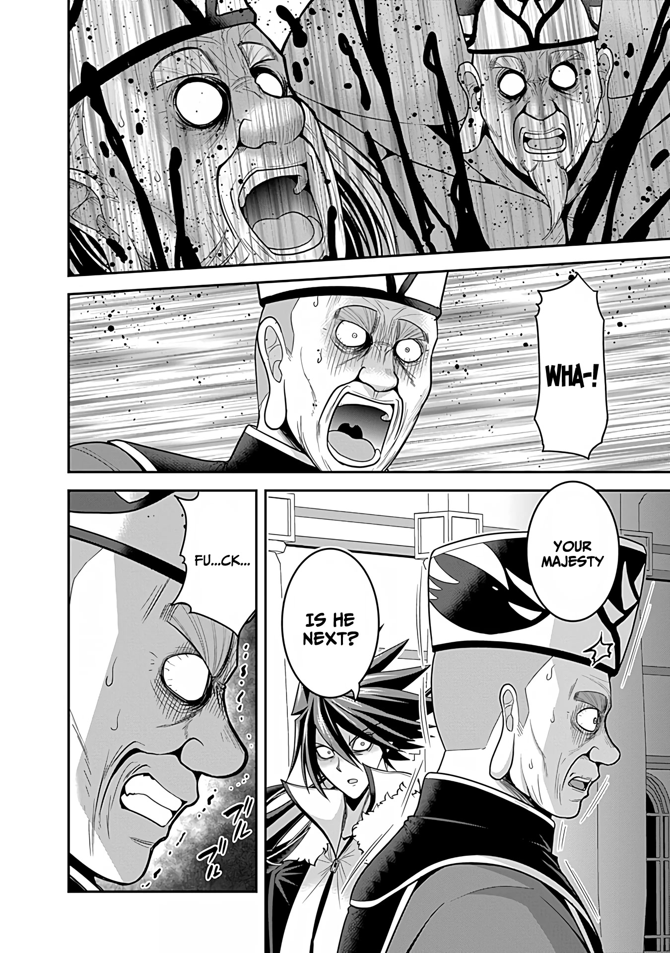 Kujibiki Tokushou Musou Harem-ken Chapter 31.1 page 21 - Chapter 31.1 - 31.2: The mercy of the young queen! The 5th baron's Iron fist of wrath!
