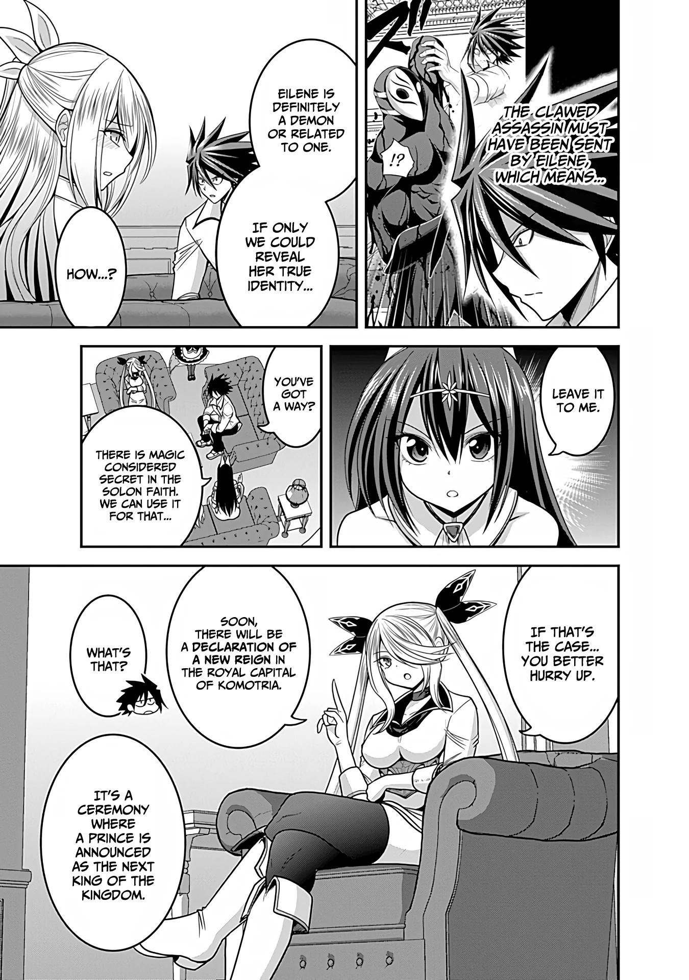 Kujibiki Tokushou Musou Harem-ken Chapter 33 page 12 - Chapter 33: The trap of a betwitching beauty! Retake The Kingdom!