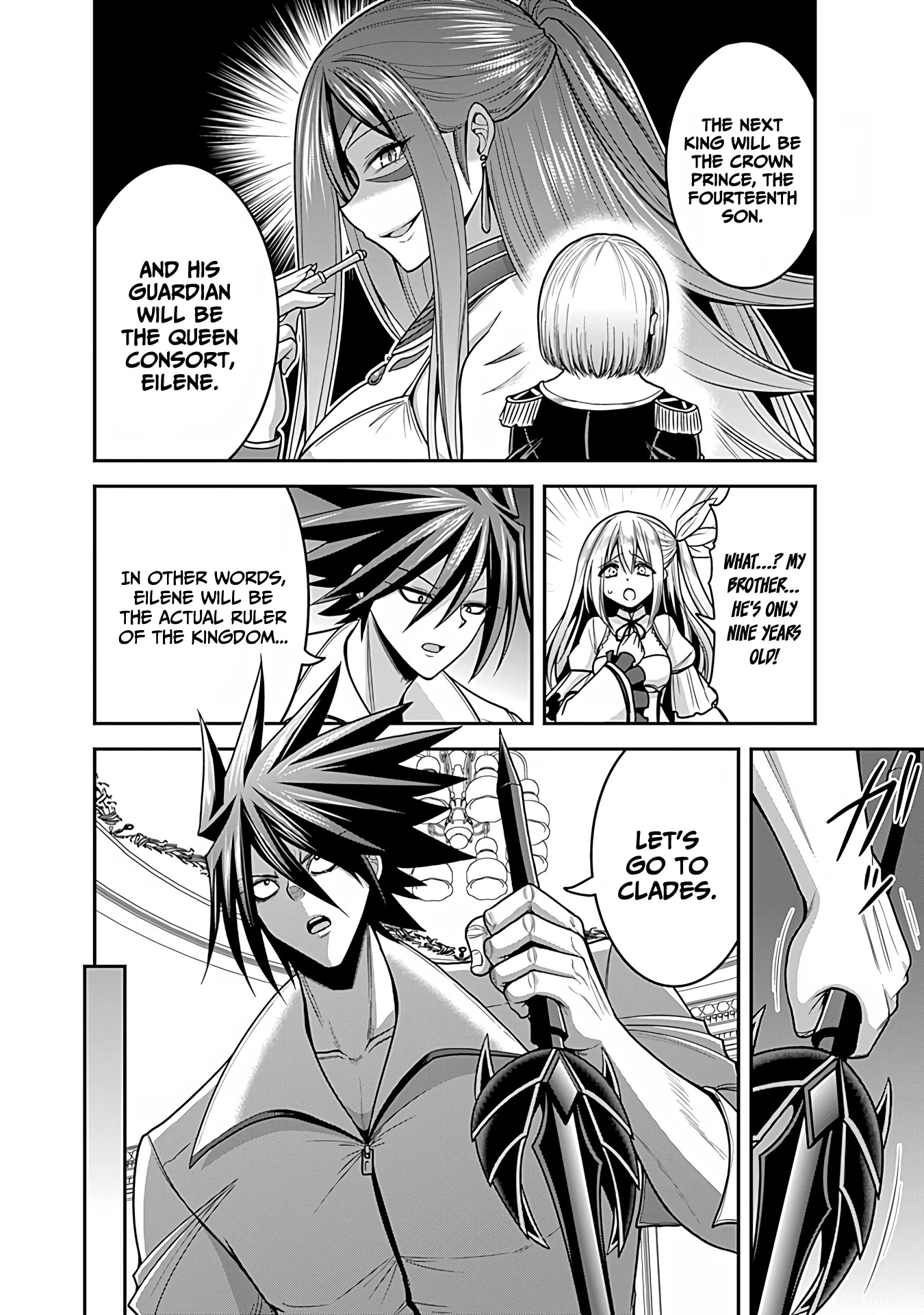 Kujibiki Tokushou Musou Harem-ken Chapter 33 page 13 - Chapter 33: The trap of a betwitching beauty! Retake The Kingdom!