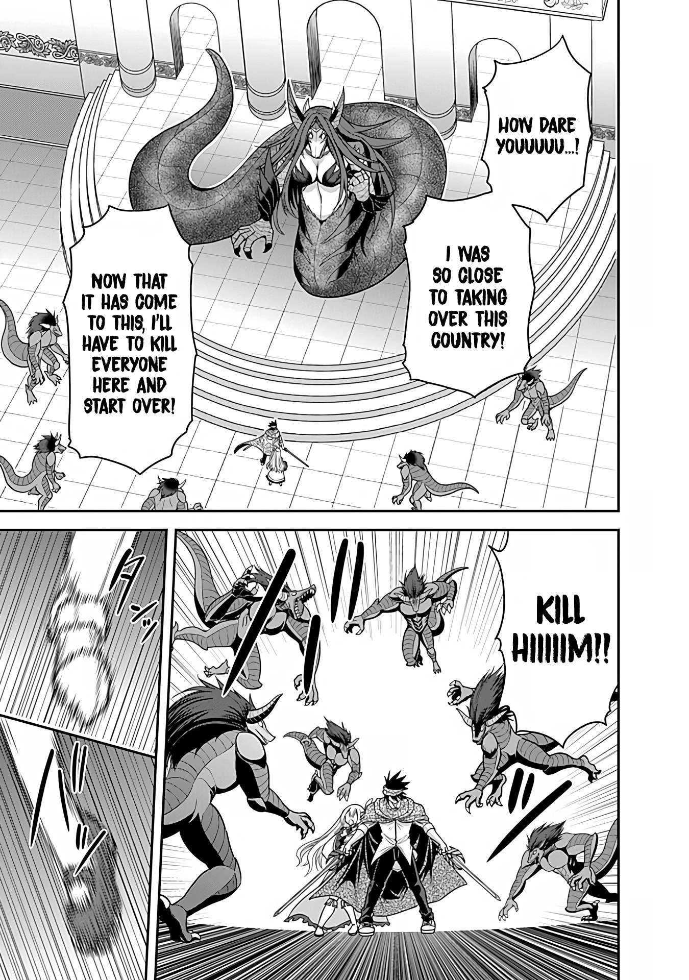 Kujibiki Tokushou Musou Harem-ken Chapter 33 page 28 - Chapter 33: The trap of a betwitching beauty! Retake The Kingdom!